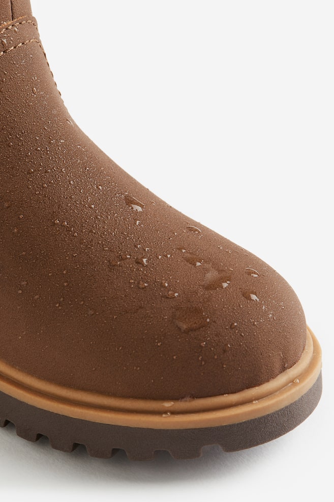 Waterproof Chelsea boots - Brown/Black/Greige - 4
