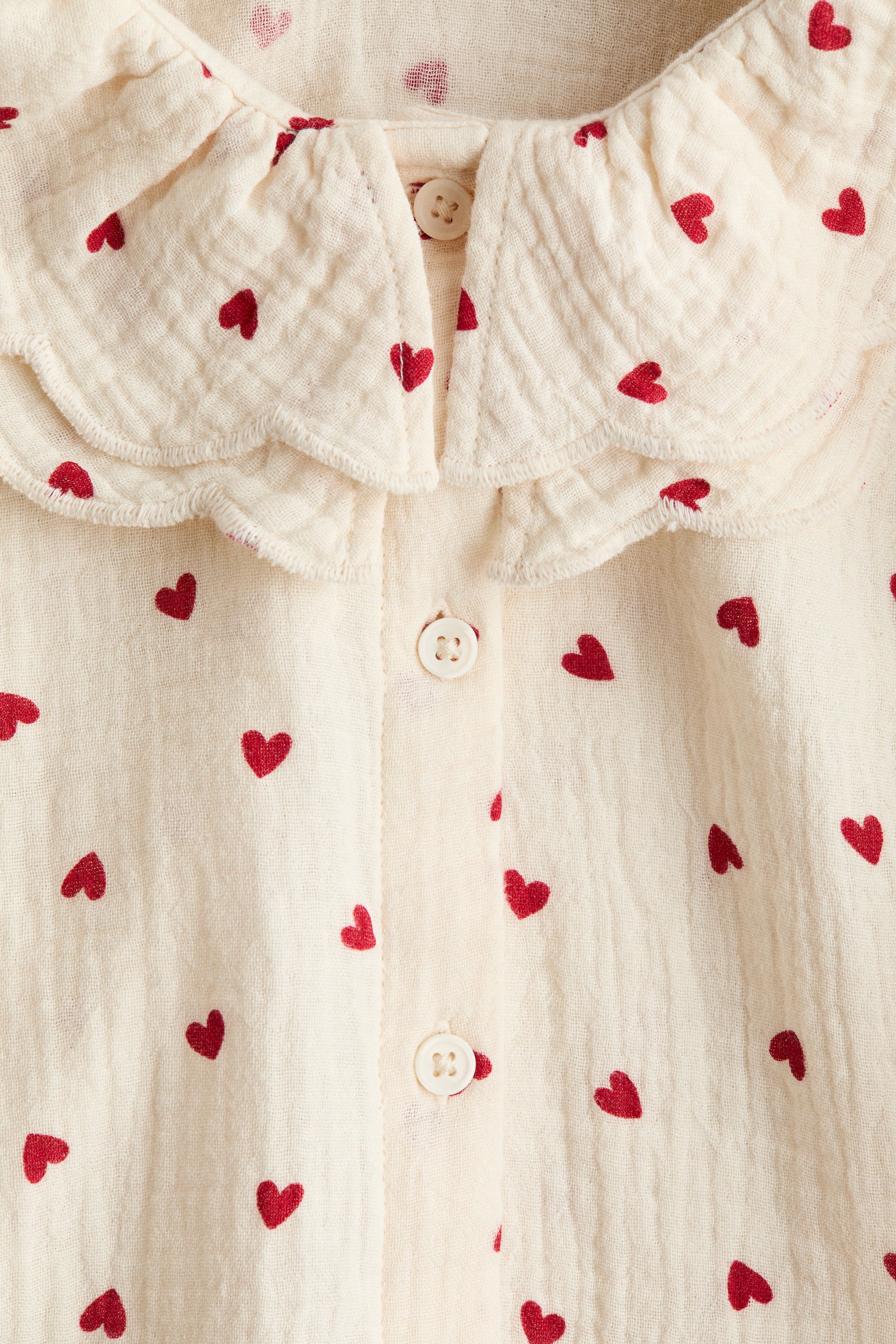 Blouse imprimée en coton