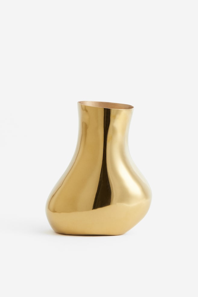Petit vase en métal - Doré - 1