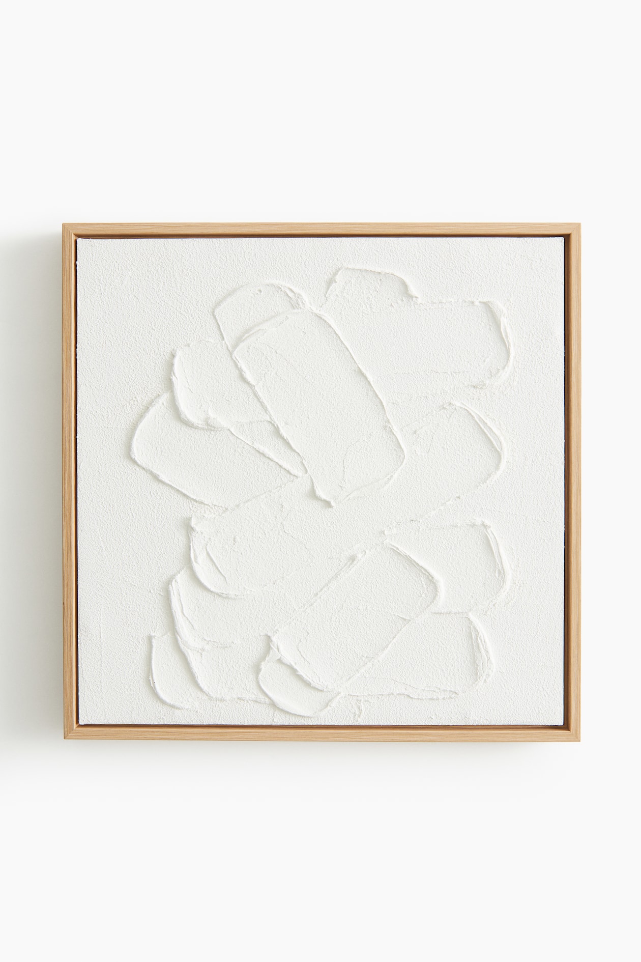 View of White Textured Wall Art at H&M Home | H&M US