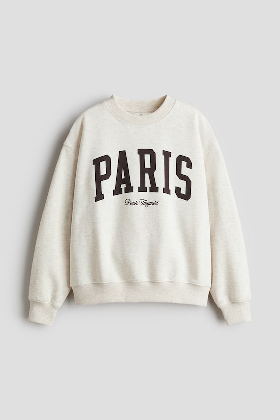 Детские худи H&M Sweatshirt with Printed Motif