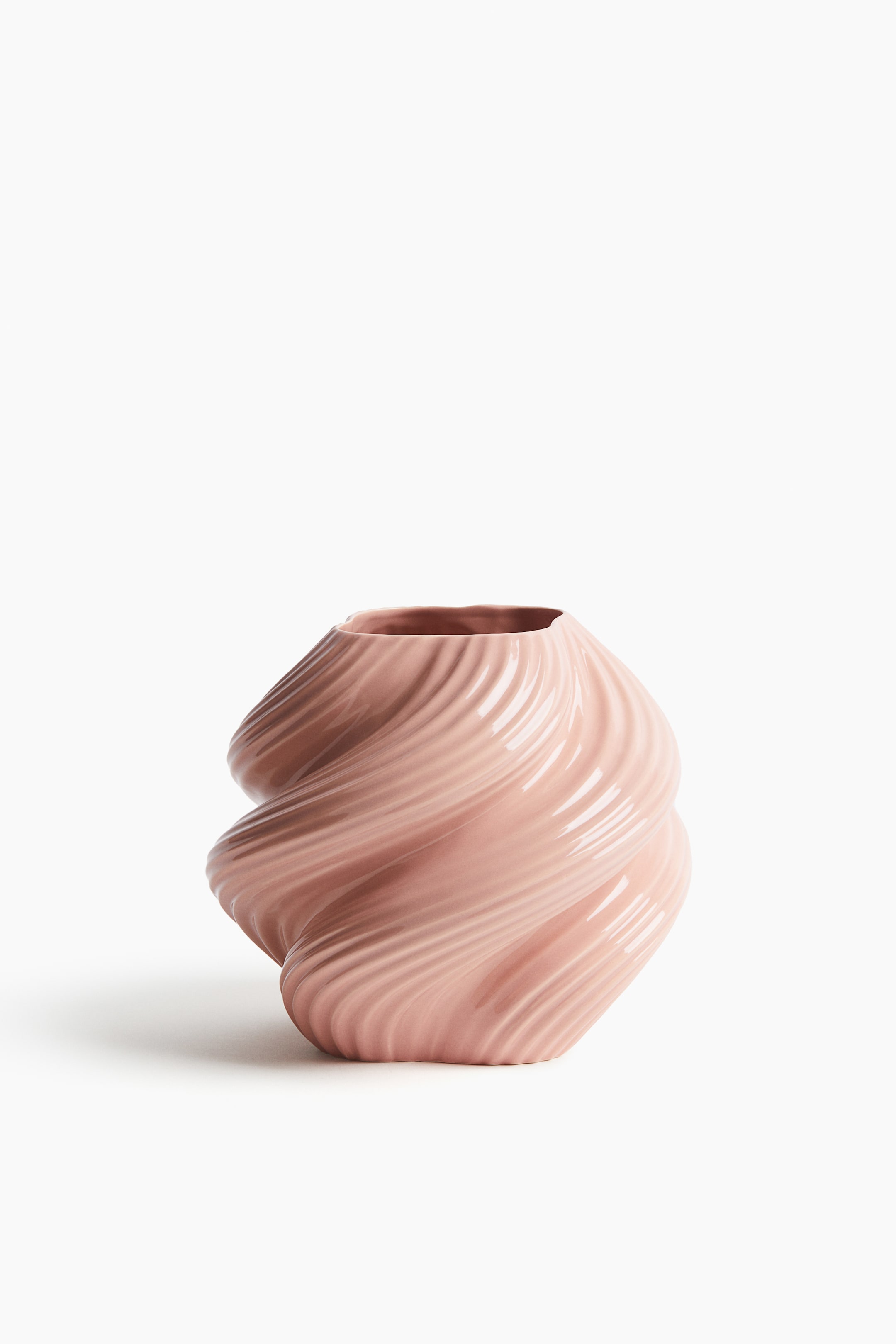 Stoneware vase - Pink - Home All | H&M GB 2