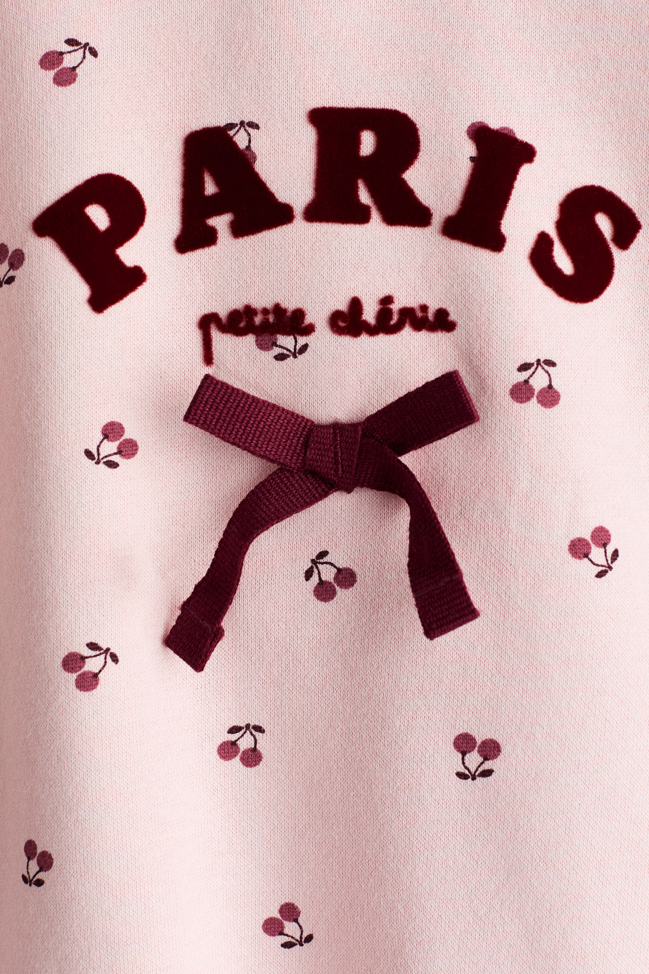 Light pink/Paris Sweatshirt with Motif for kids | H&M CA