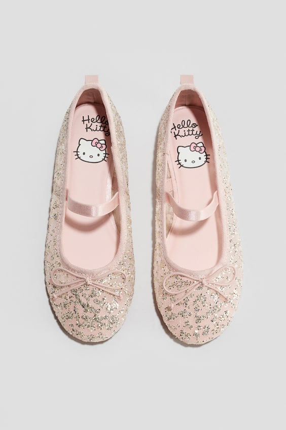 Детские балетки H&M Glittery Ballet Flats