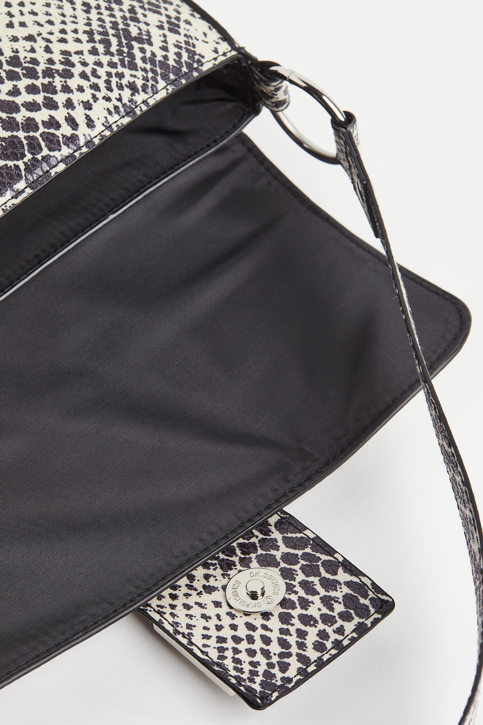 Shoulder bag - Beige/Snakeskin-patterned - 2