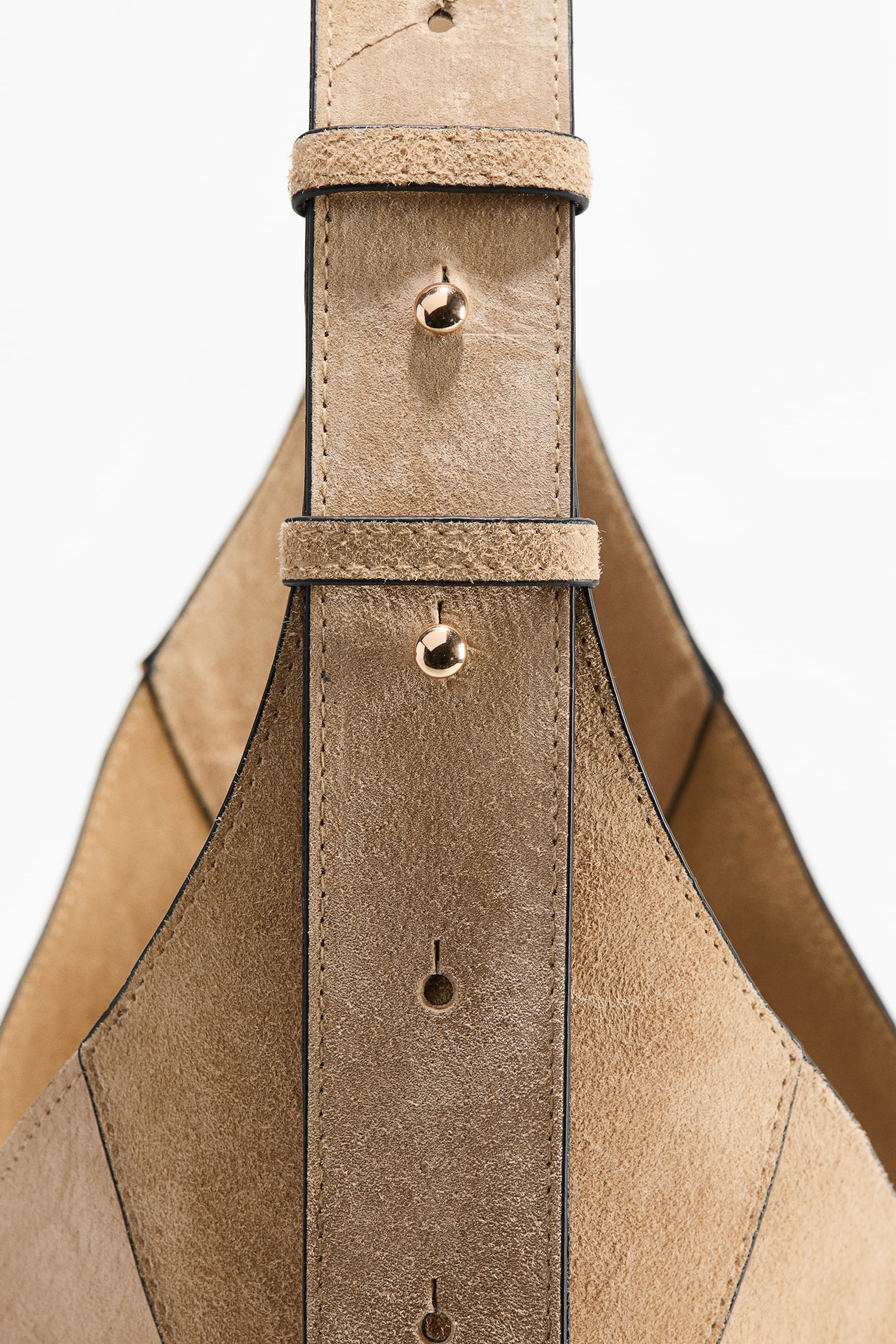 Женские сумки H&M Suede Shoulder Bag — фото 5