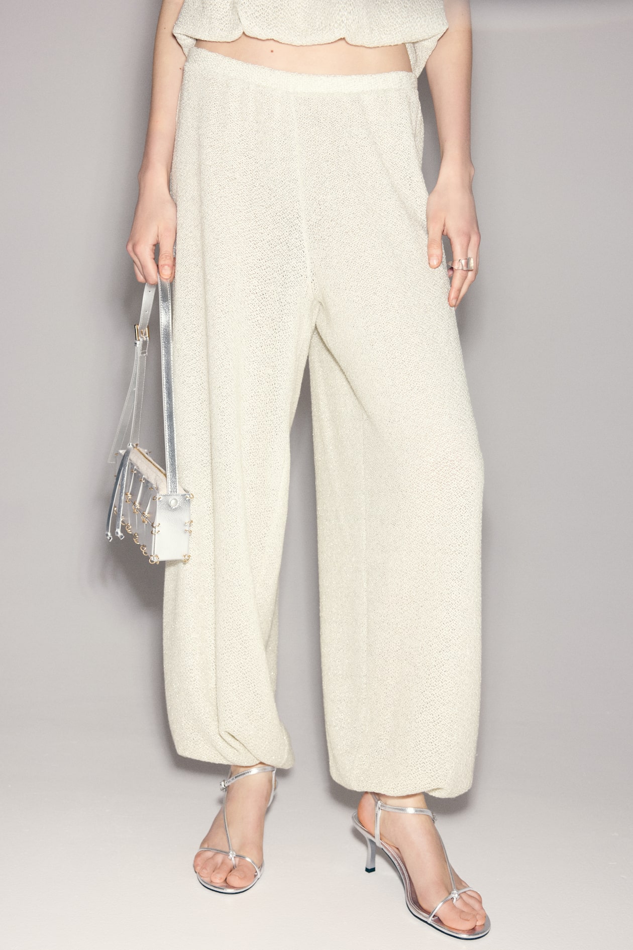 Glittery Balloon Pants - image 3