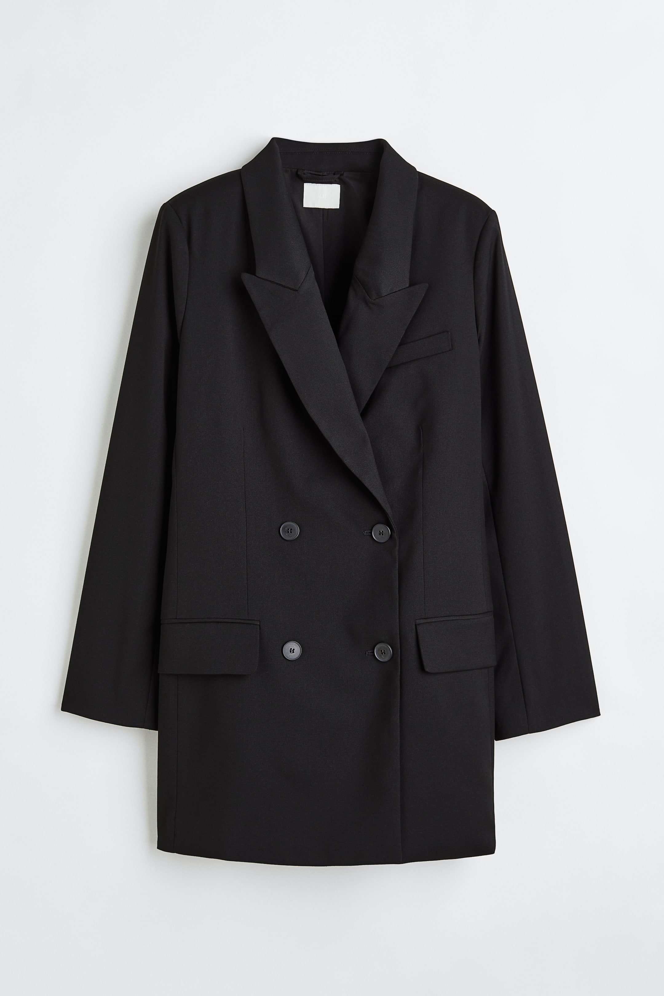 Agrandir l'image: Robe blazer à double boutonnage - Noir - FEMME | H&M FR 1