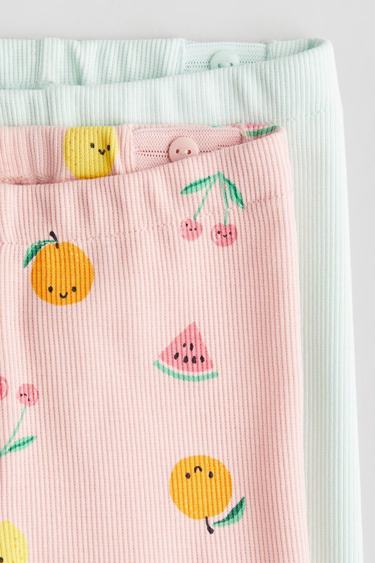 ALMA-BICYCLE-SHORTS (KIDS) - CREAMY PEACH FLOWER