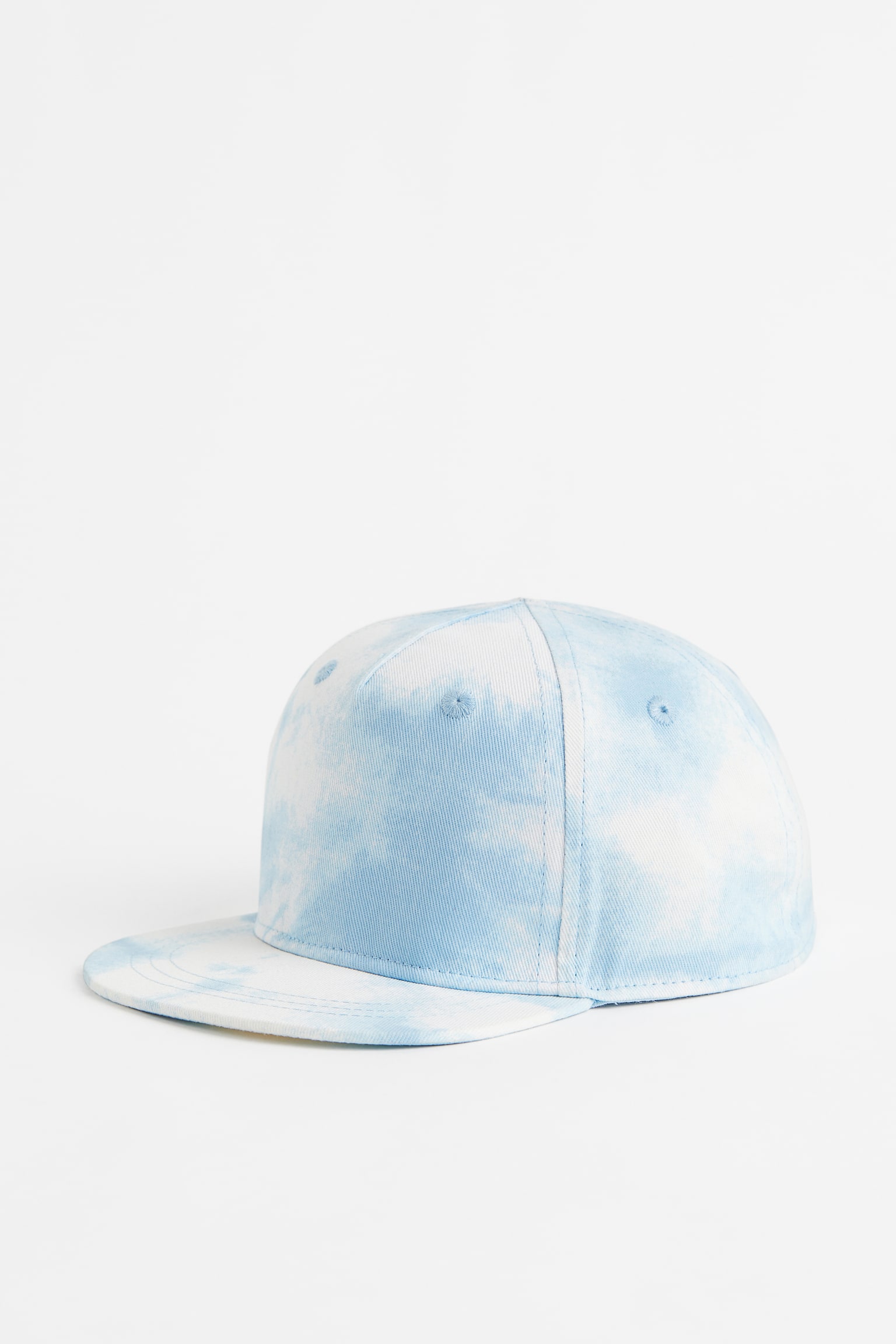 棉質棒球帽 - 淺藍色/紮染