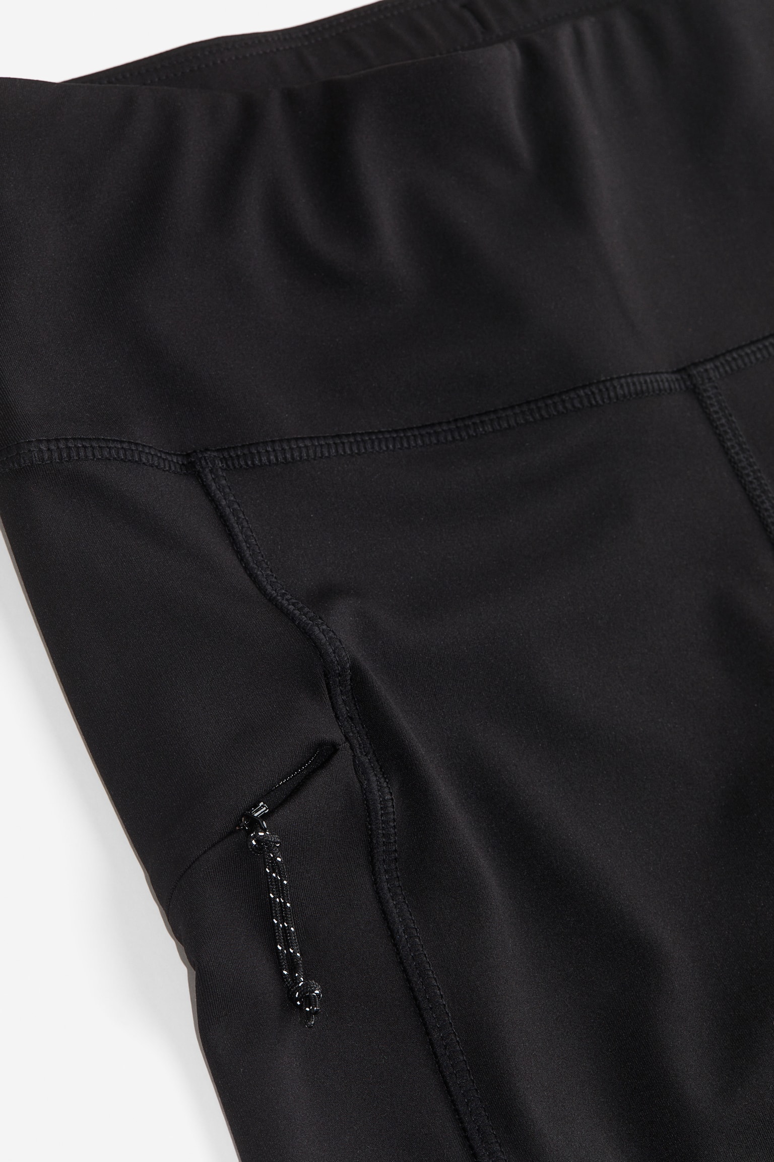 Pocket-detail running leggings in DryMove™ - Black - 4