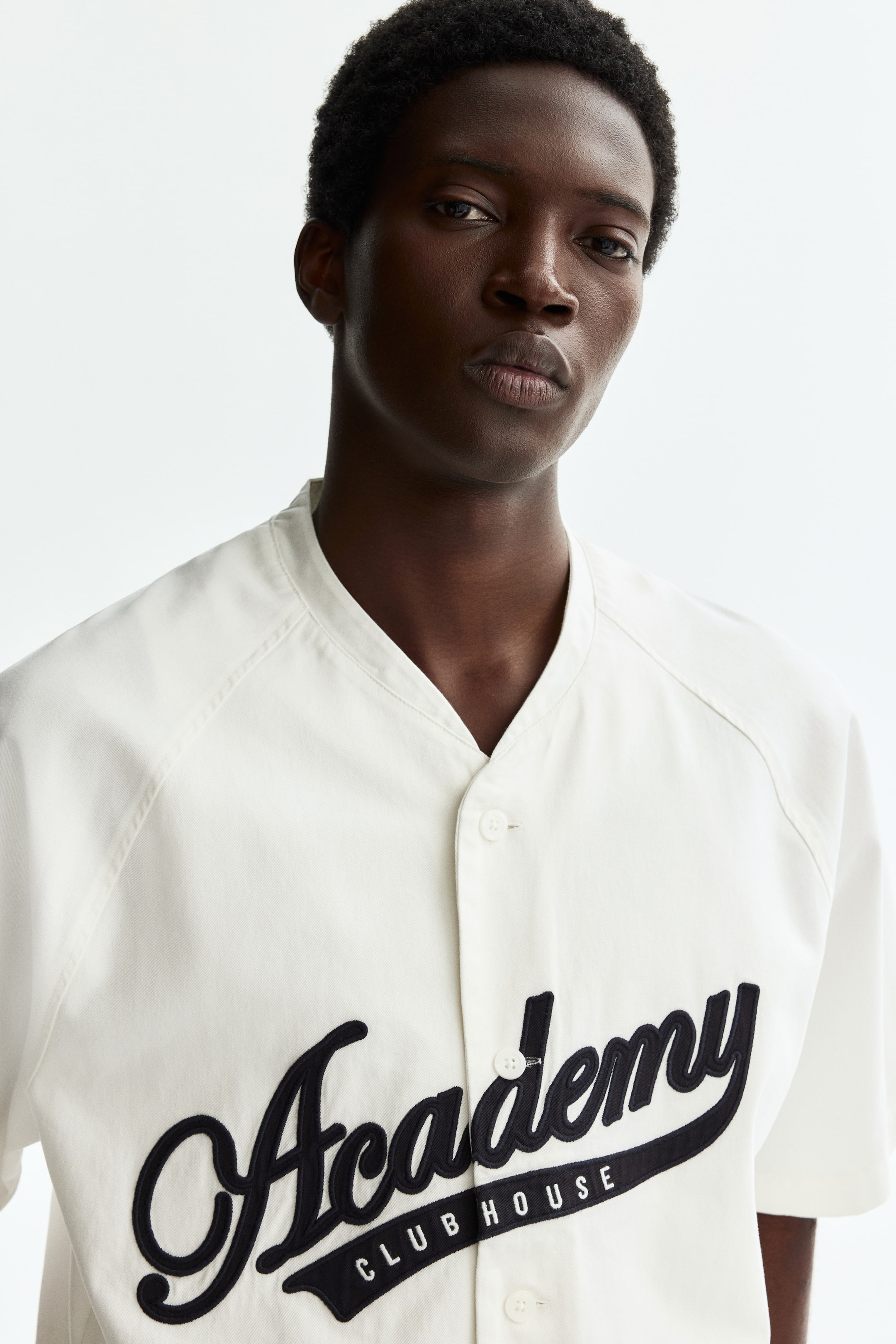 Relaxed-Fit Cotton Baseball Shirt