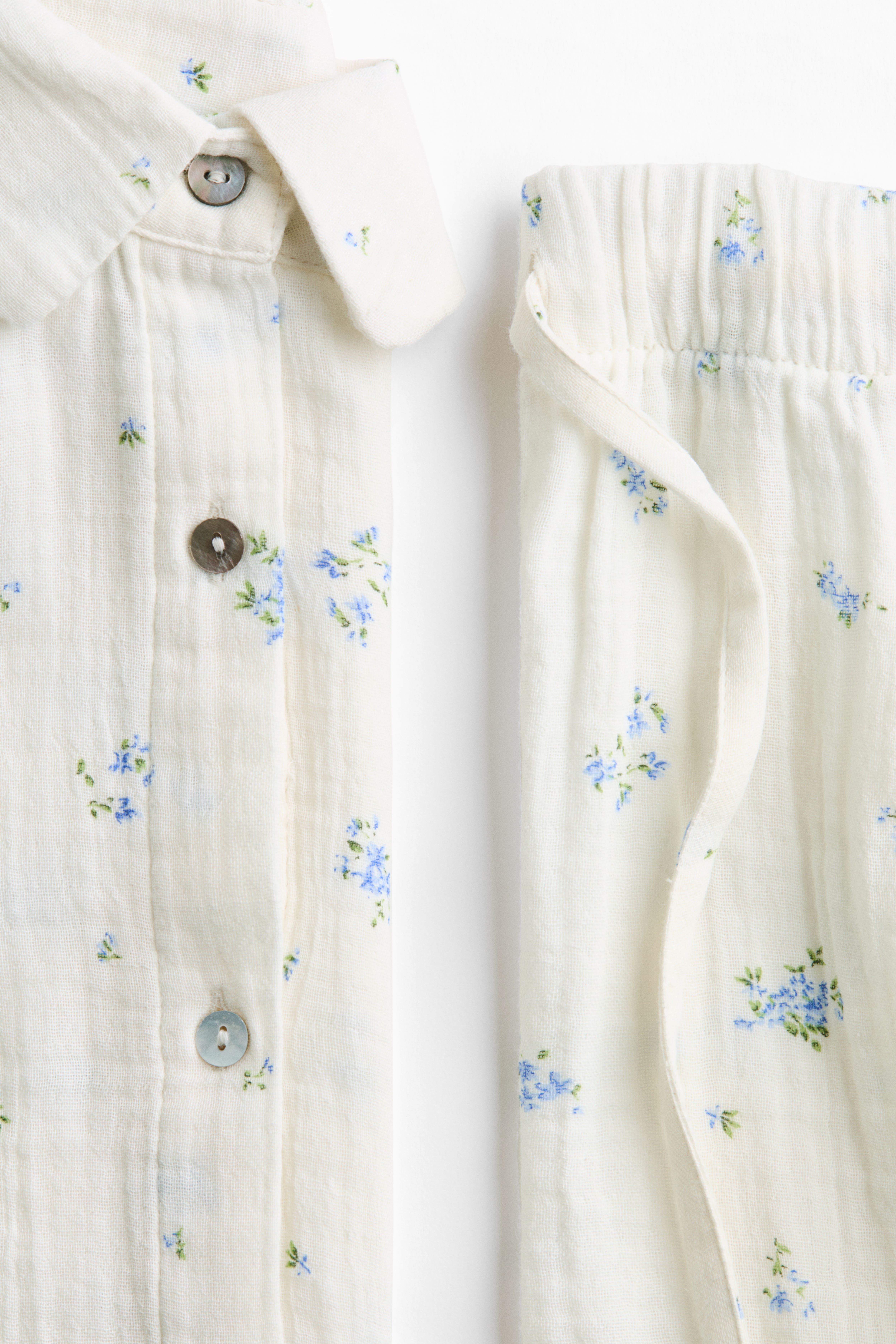 Cotton Muslin Pajamas