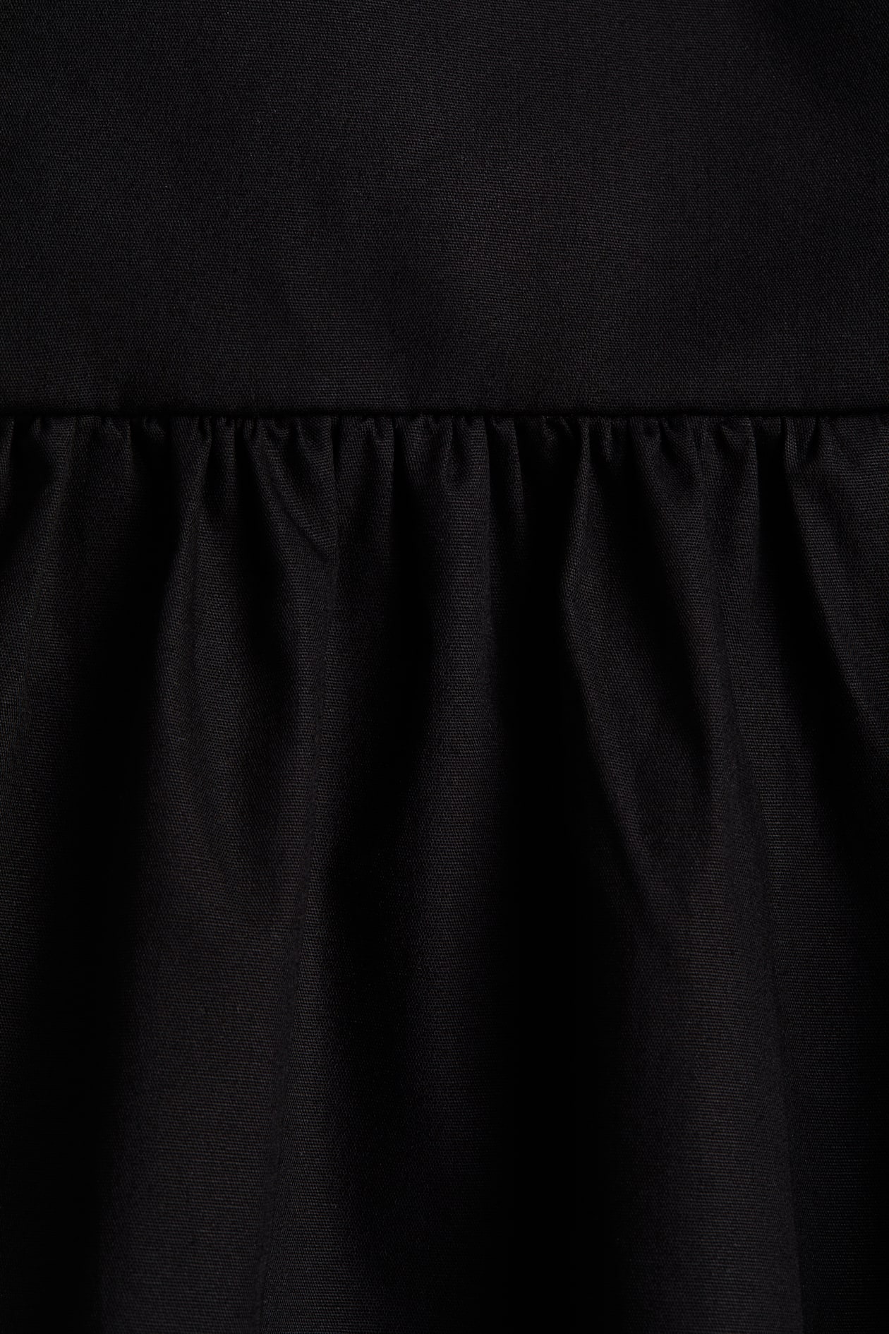 Cotton Dress with Flared Skirt - image 3