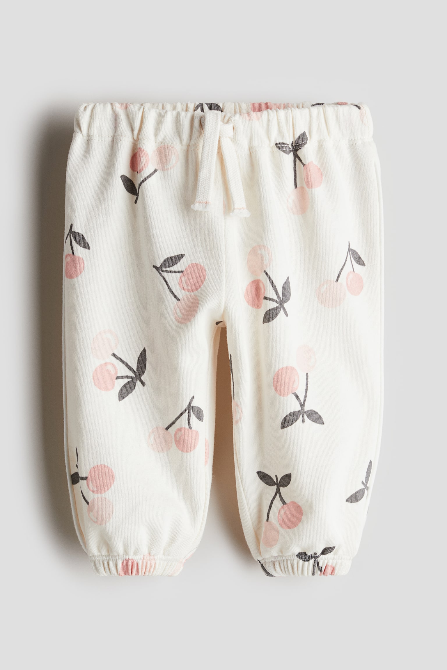 Sweatshirt joggers - White/Floral/Light pink/New York - 1