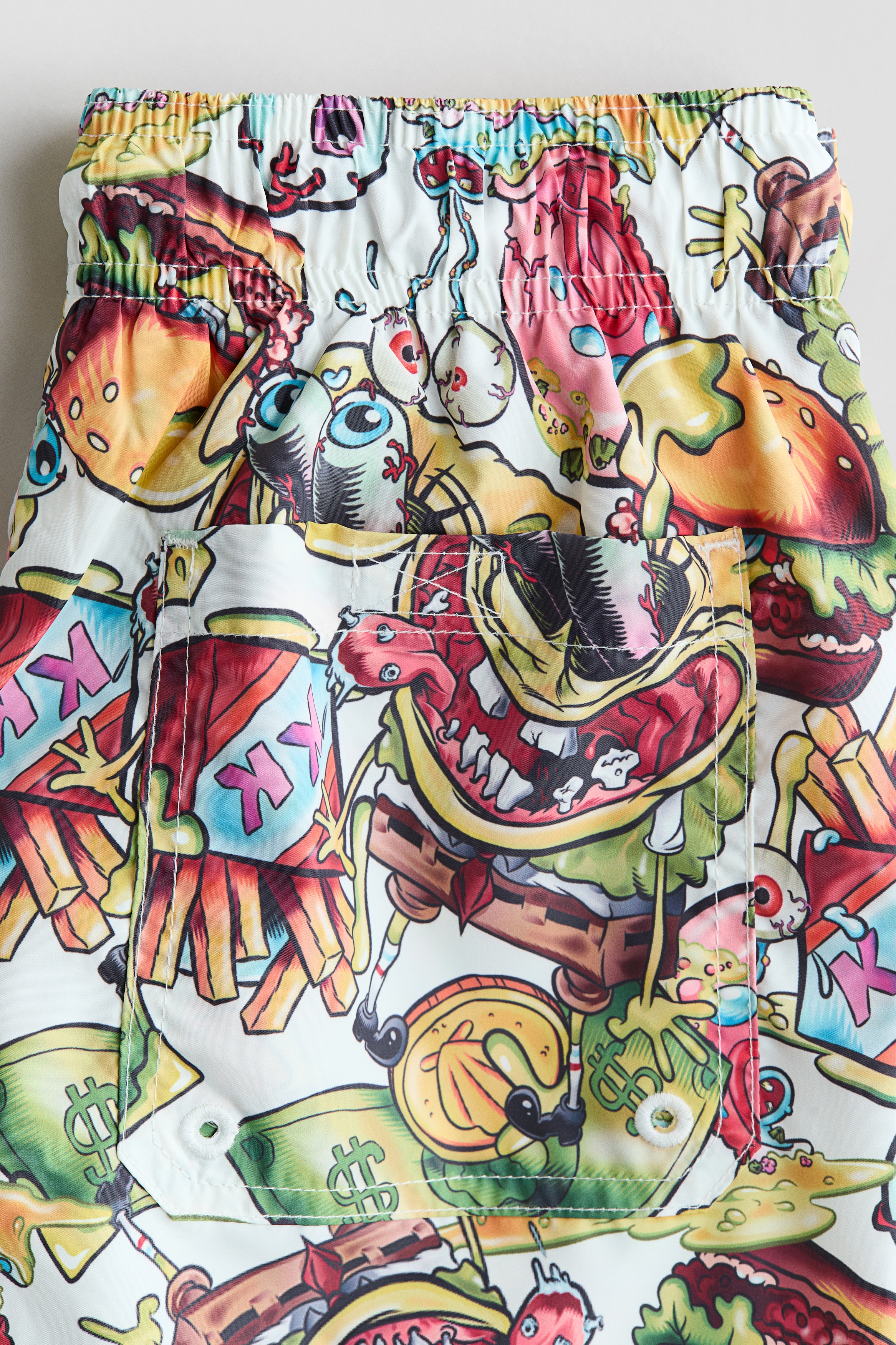Printed Swim Shorts by H&M