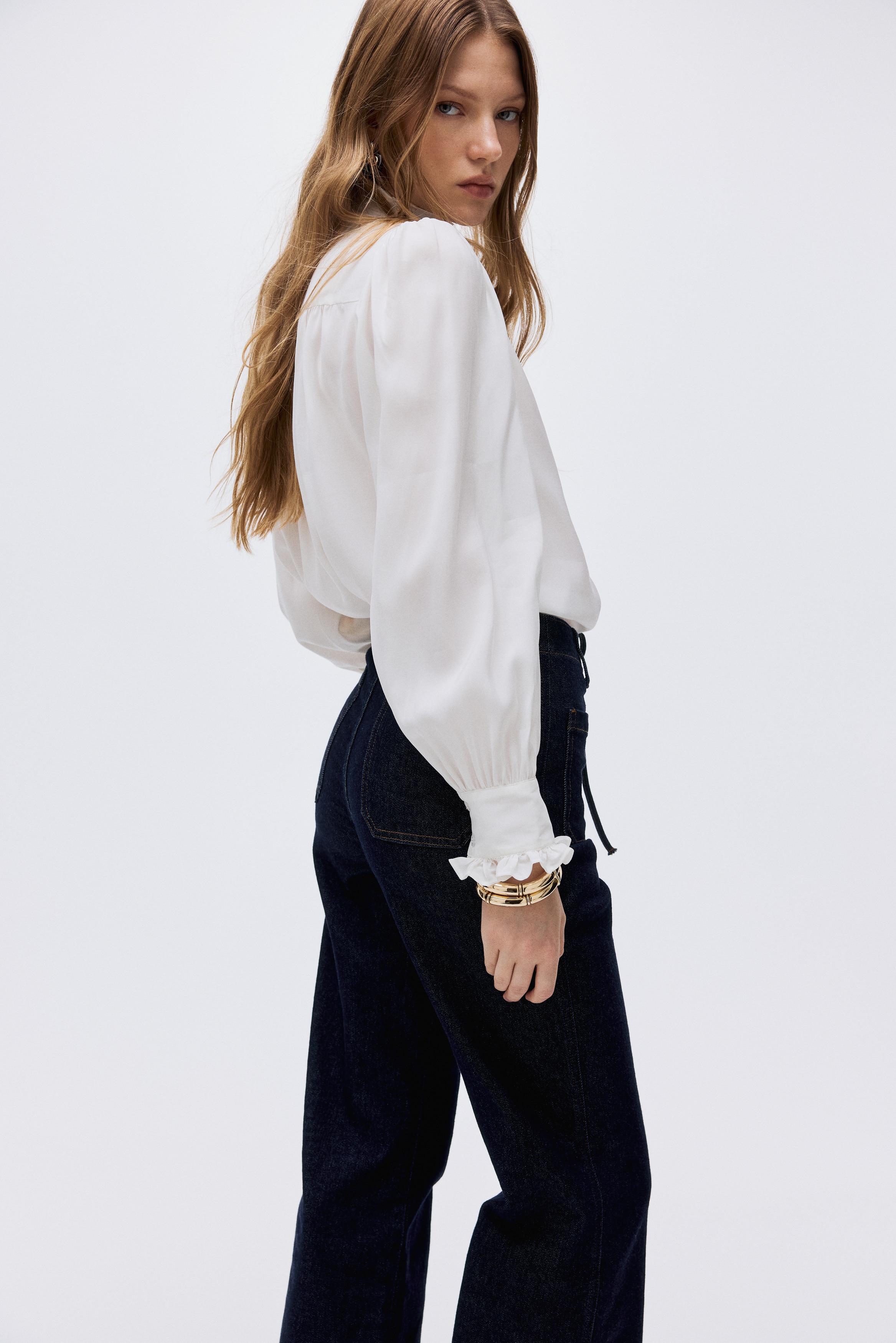 Flared High Jeans