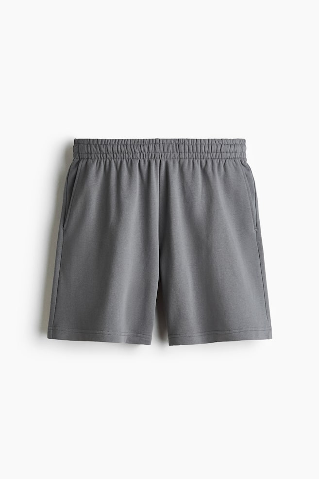 Σορτς Regular Fit από ύφασμα φούτερ - Γκρι/Μαύρο/Ανοιχτό γκρι μελανζέ/Ναυτικό μπλε/Ανοιχτό μουντό πετρόλ - 1