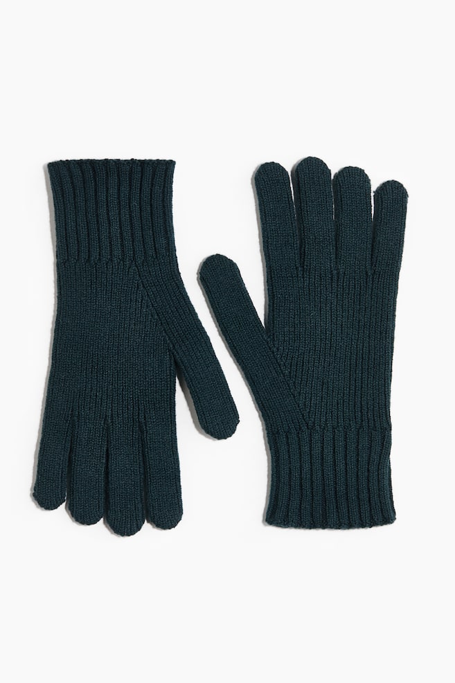 Gloves - Dark teal/Black - 1