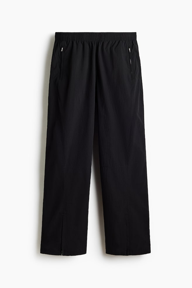 Pants deportivos Loose Fit en nylon - Negro - 1