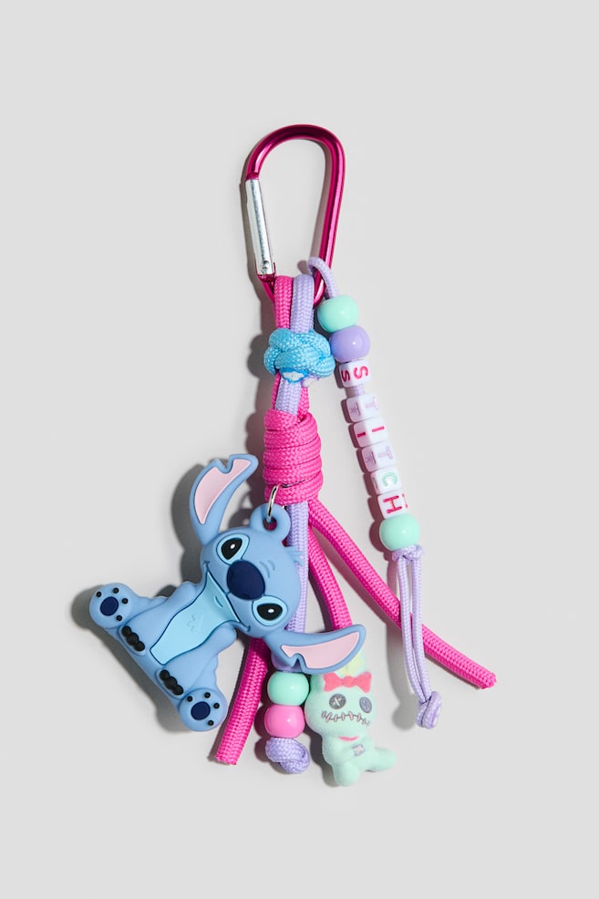 Bag Charm - Pink/Lilo & Stitch/Black/Marvel Comics/Yellow/Minions/Red/Hello Kitty/Blue/KPop Demon Hunters/Green/Minecraft/Yellow/Pokémon - 1