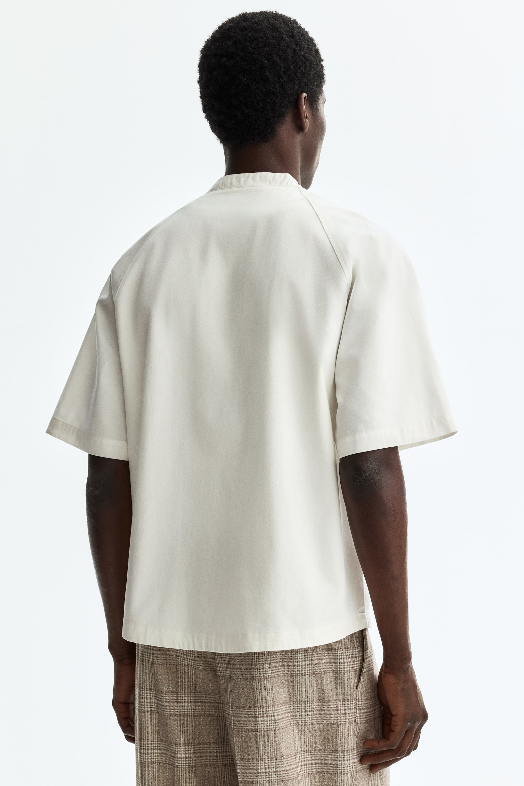 Chemise de baseball décontractée en coton