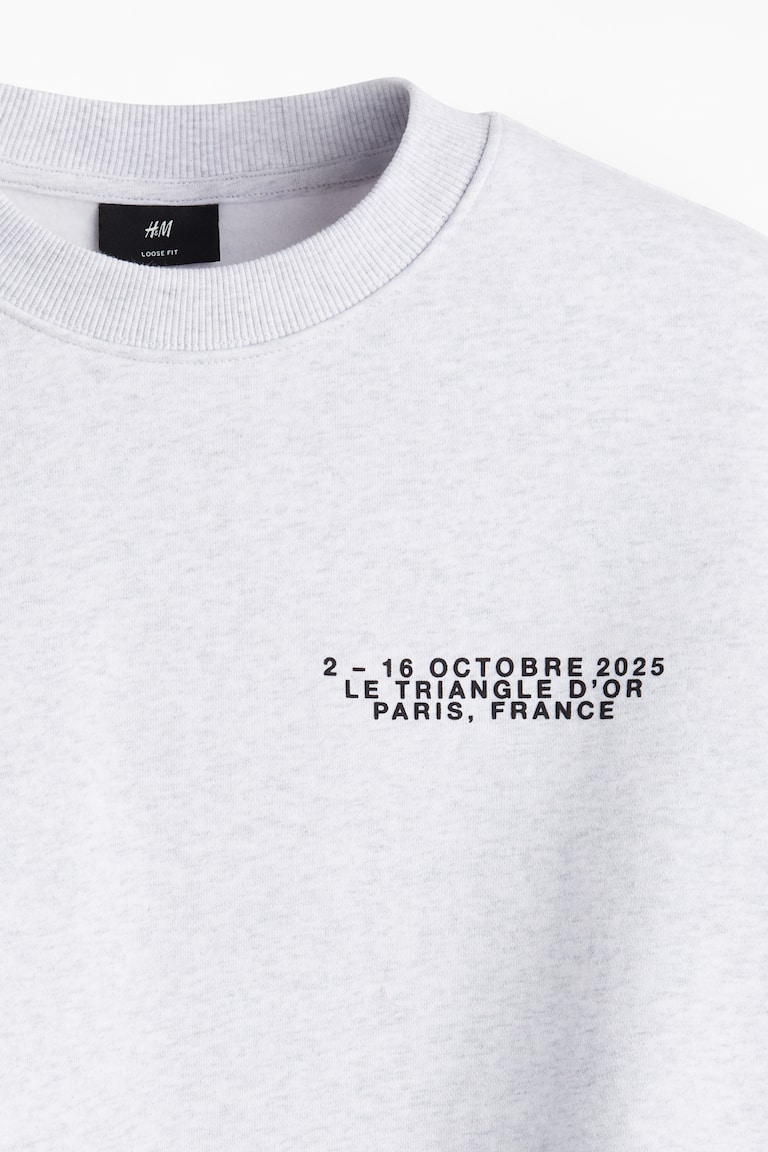 Regular Fit Printed sweatshirt