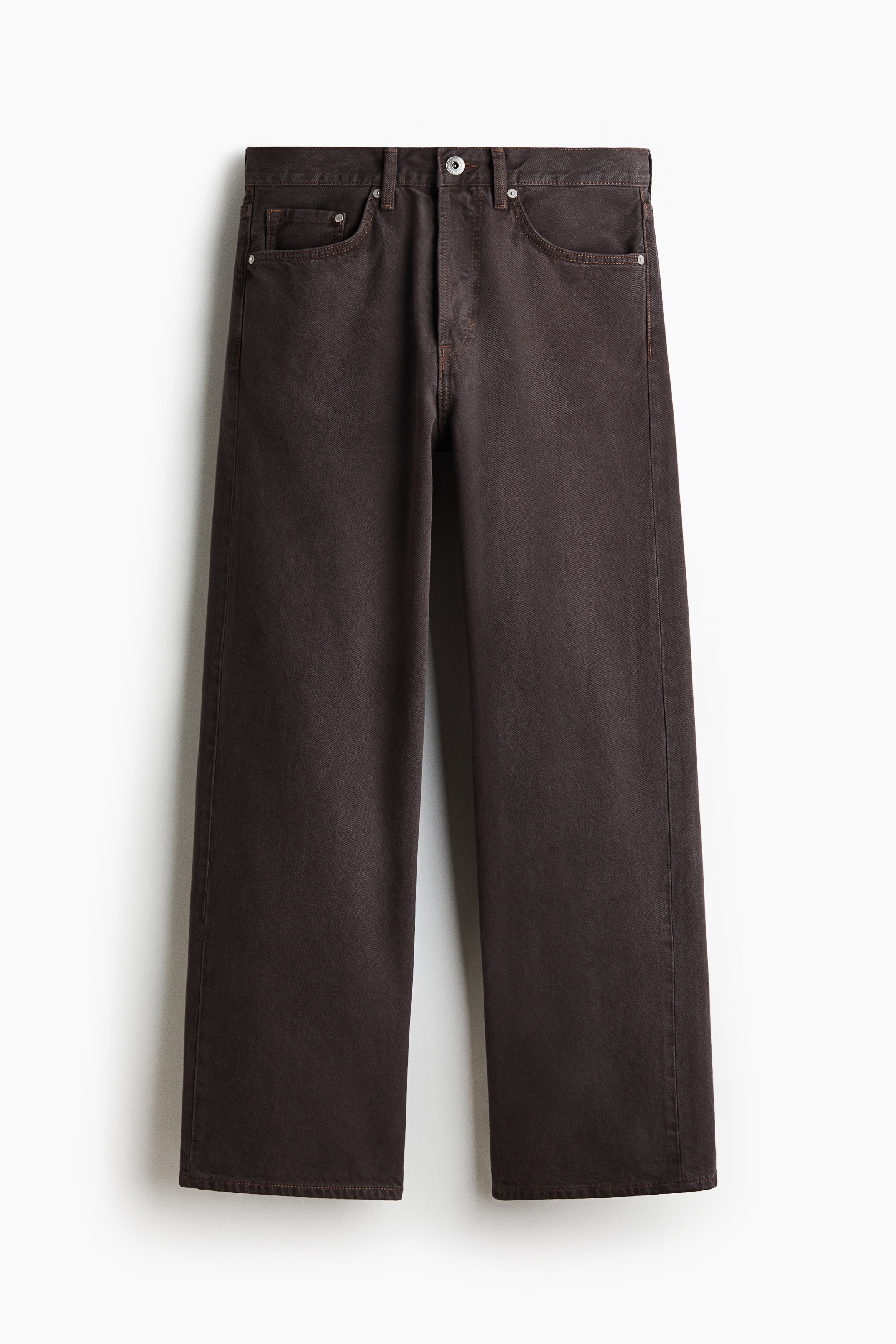 Loose Jeans - Marrón oscuro/Azul denim claro/Negro denim/Gris denim/Azul denim