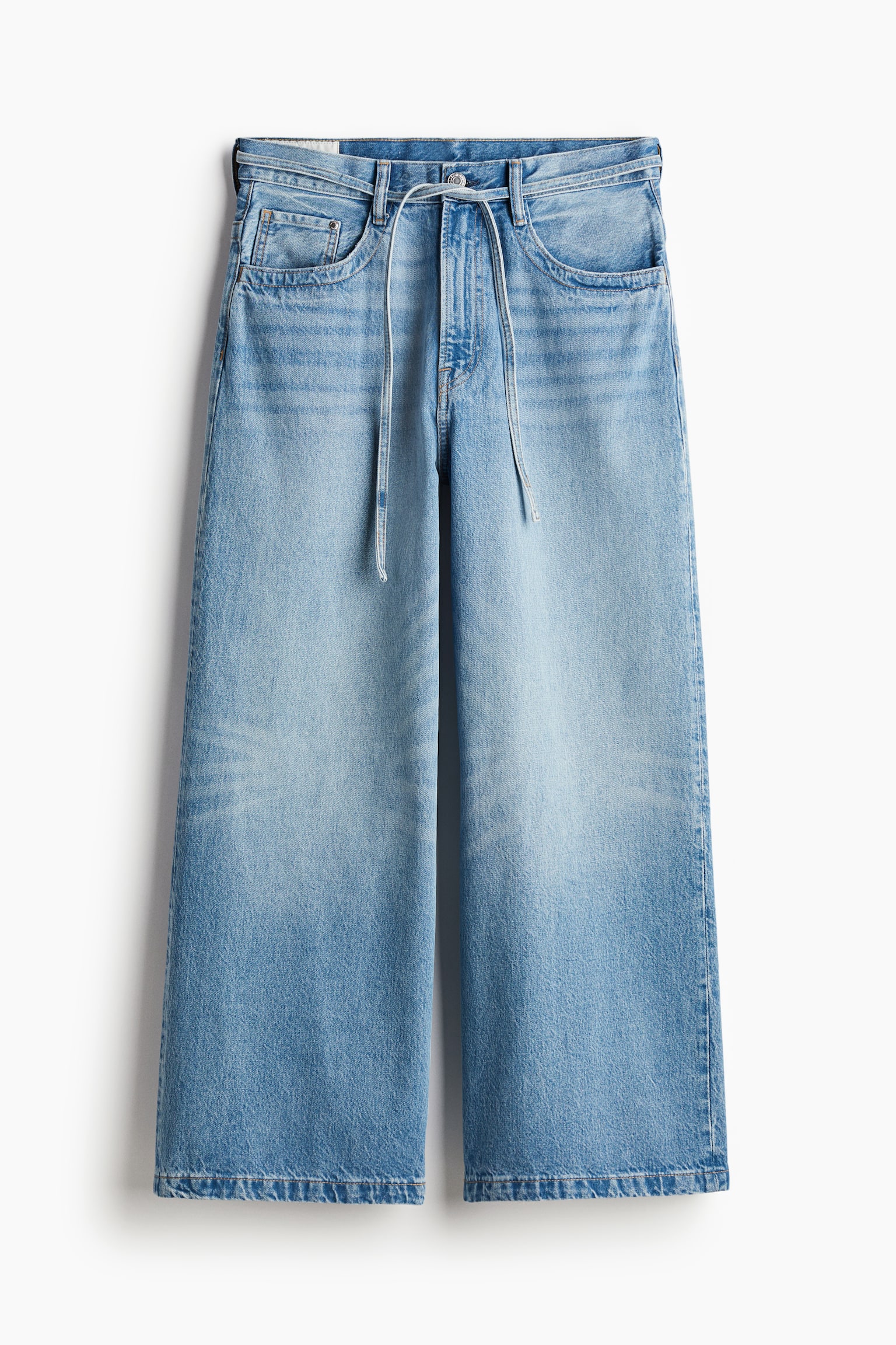 Wide Jeans - Denim blue/Black - 1