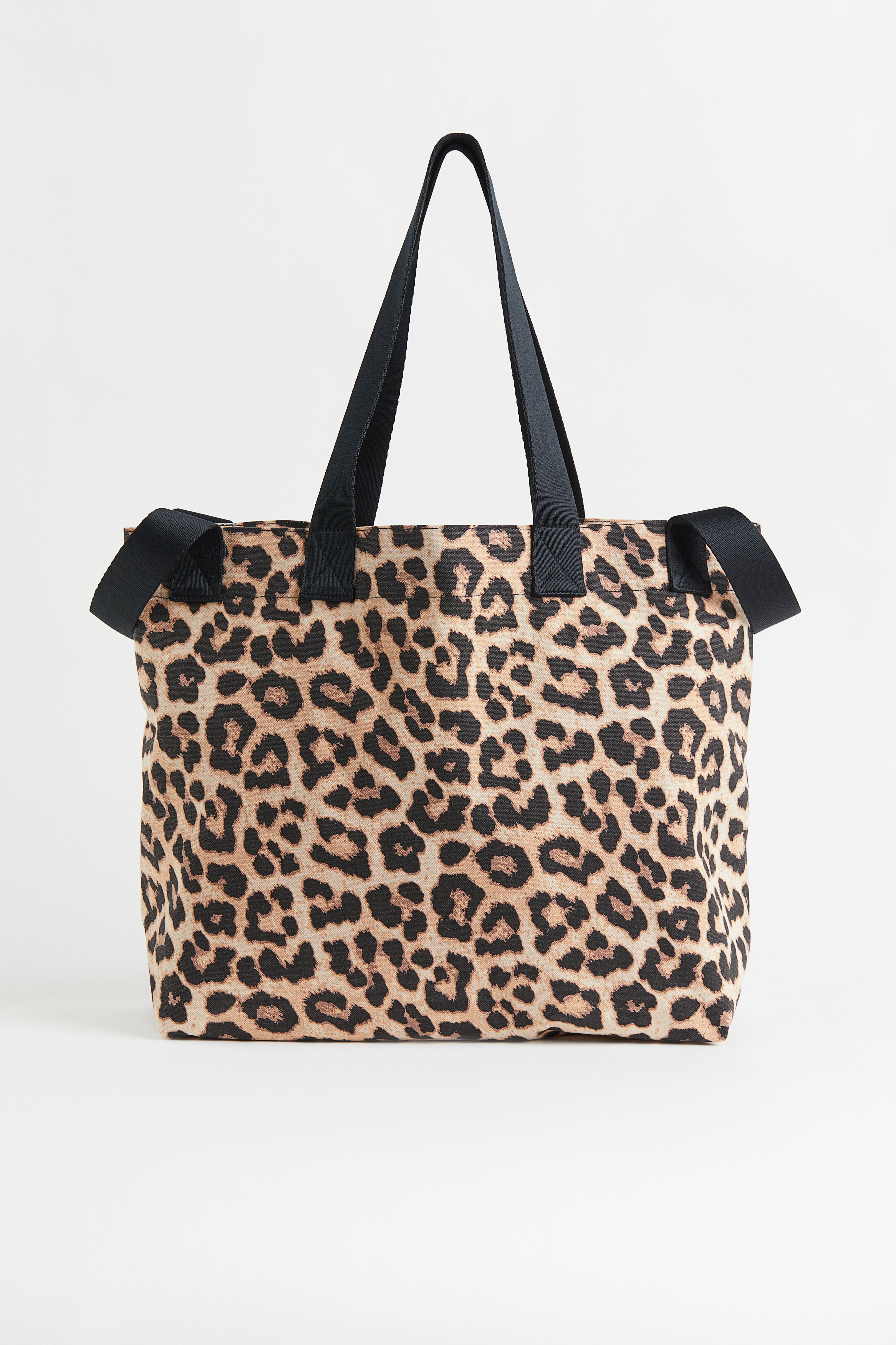 Hillard & Hanson Micro Tote deals Bag in Leopard Print