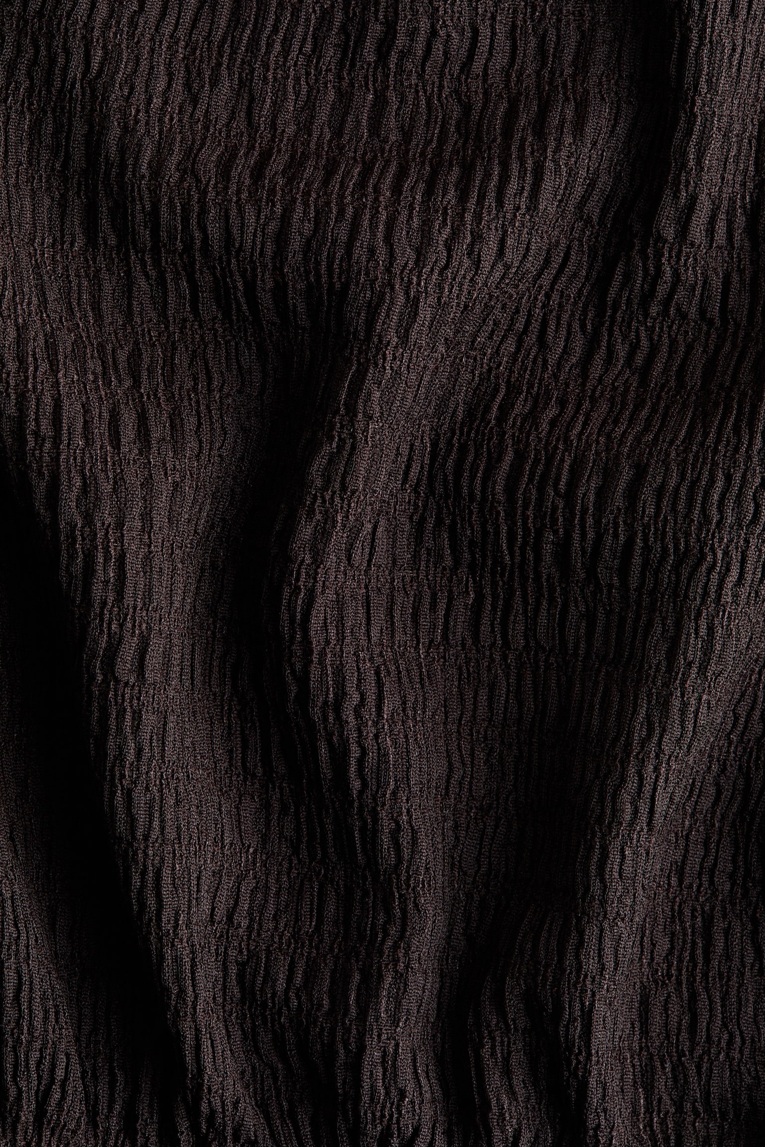 Smocked top - Dark brown/White/Polka dot/Light yellow - 2