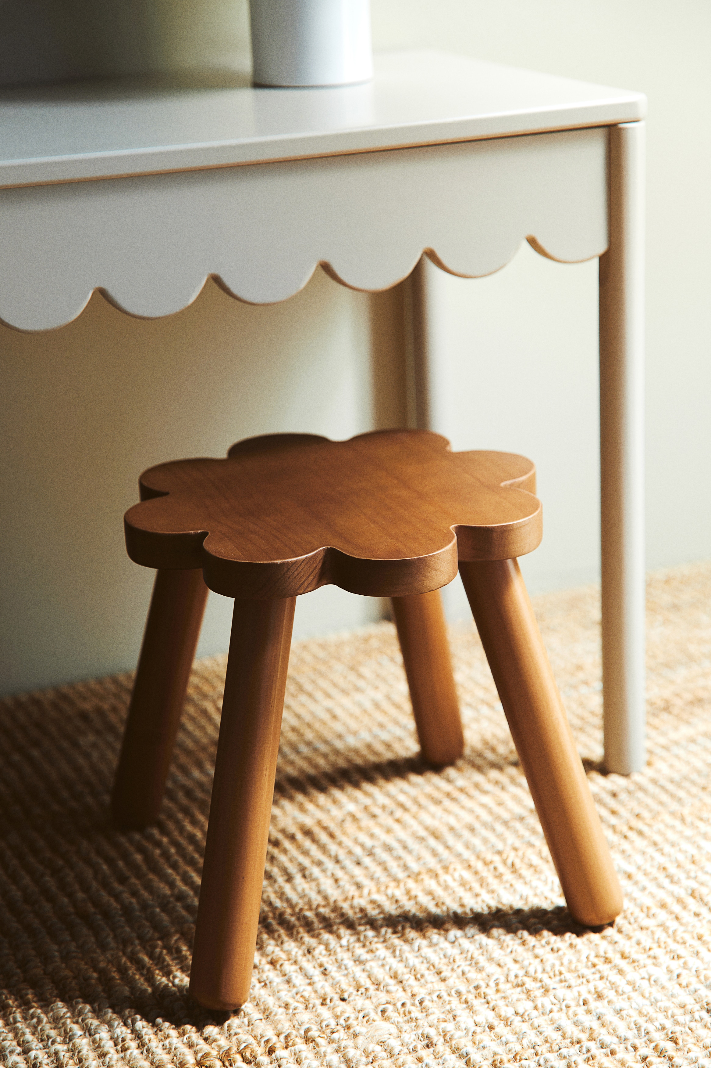 Sgabello in legno - Marrone