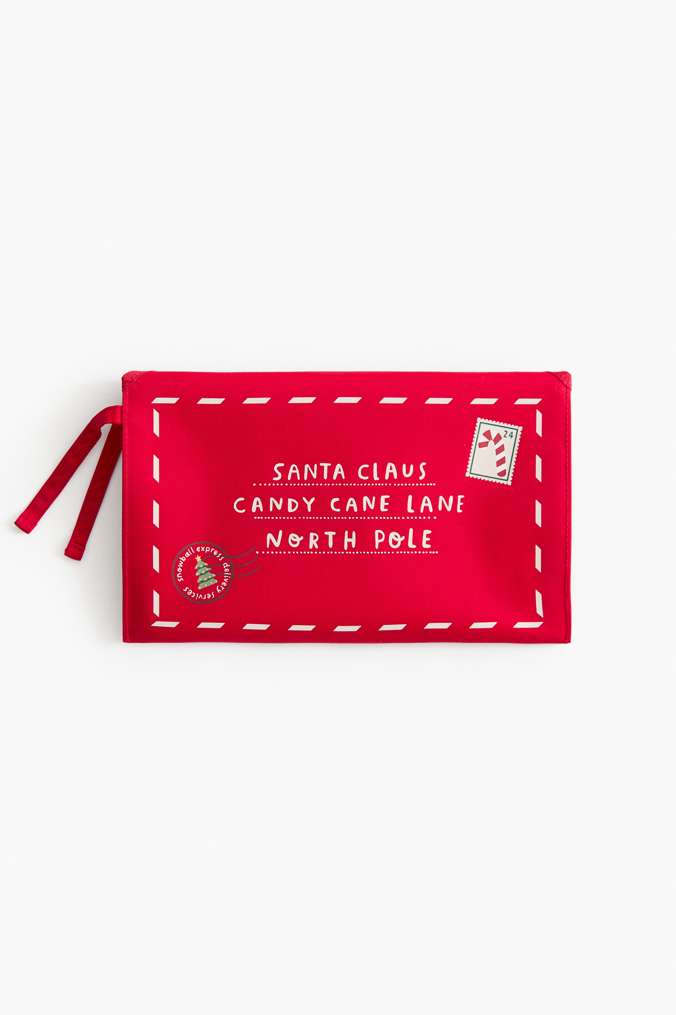 Bolso de almacenamiento con diseño de sobre - Rojo/Sobre
