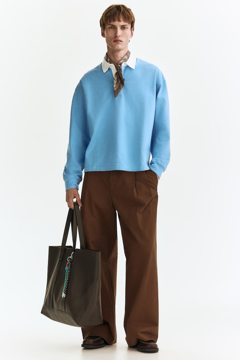 Pamučna polo majica Loose Fit