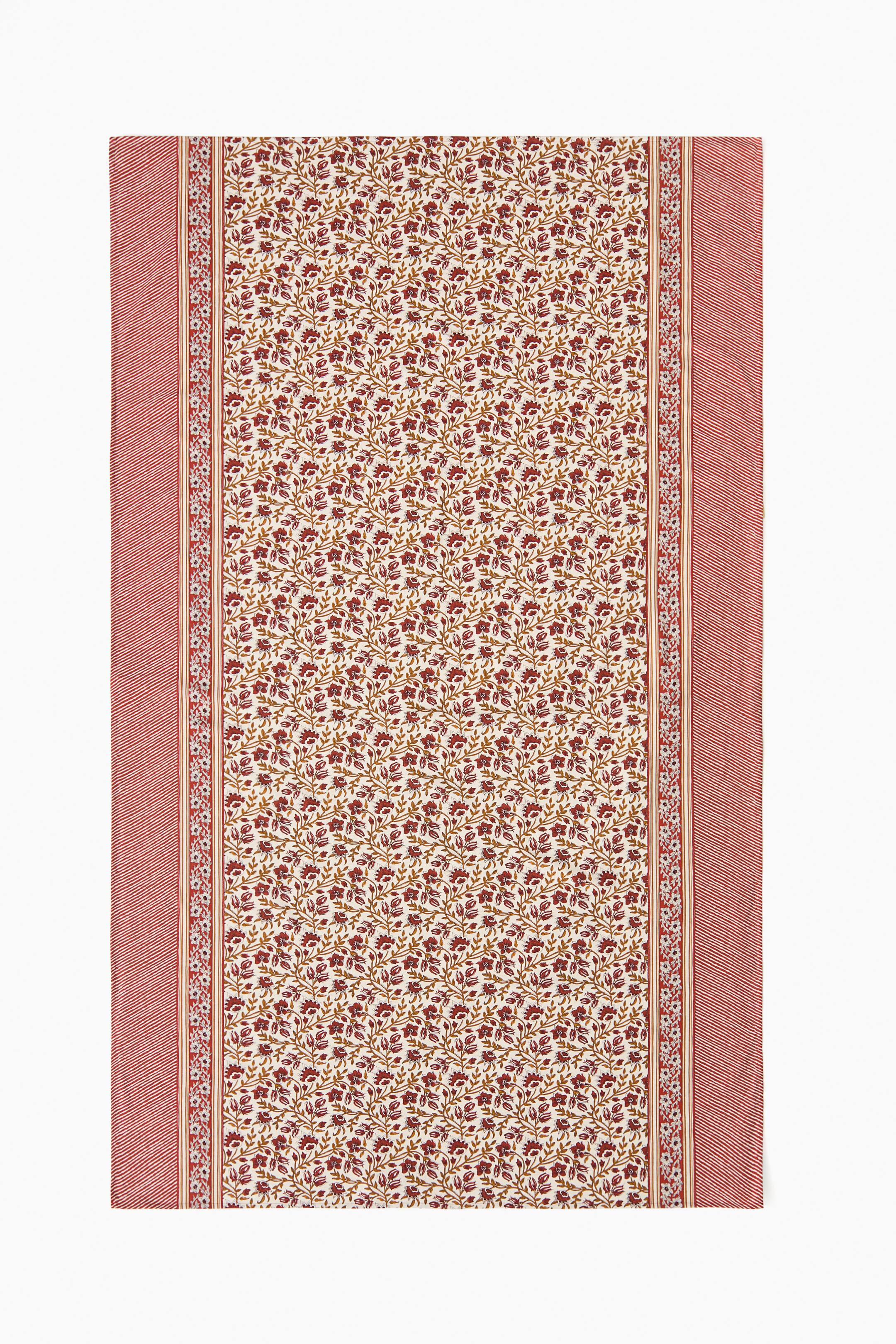 View larger image: Patterned cotton tablecloth - Red/Floral - Home All | H&M IN 2