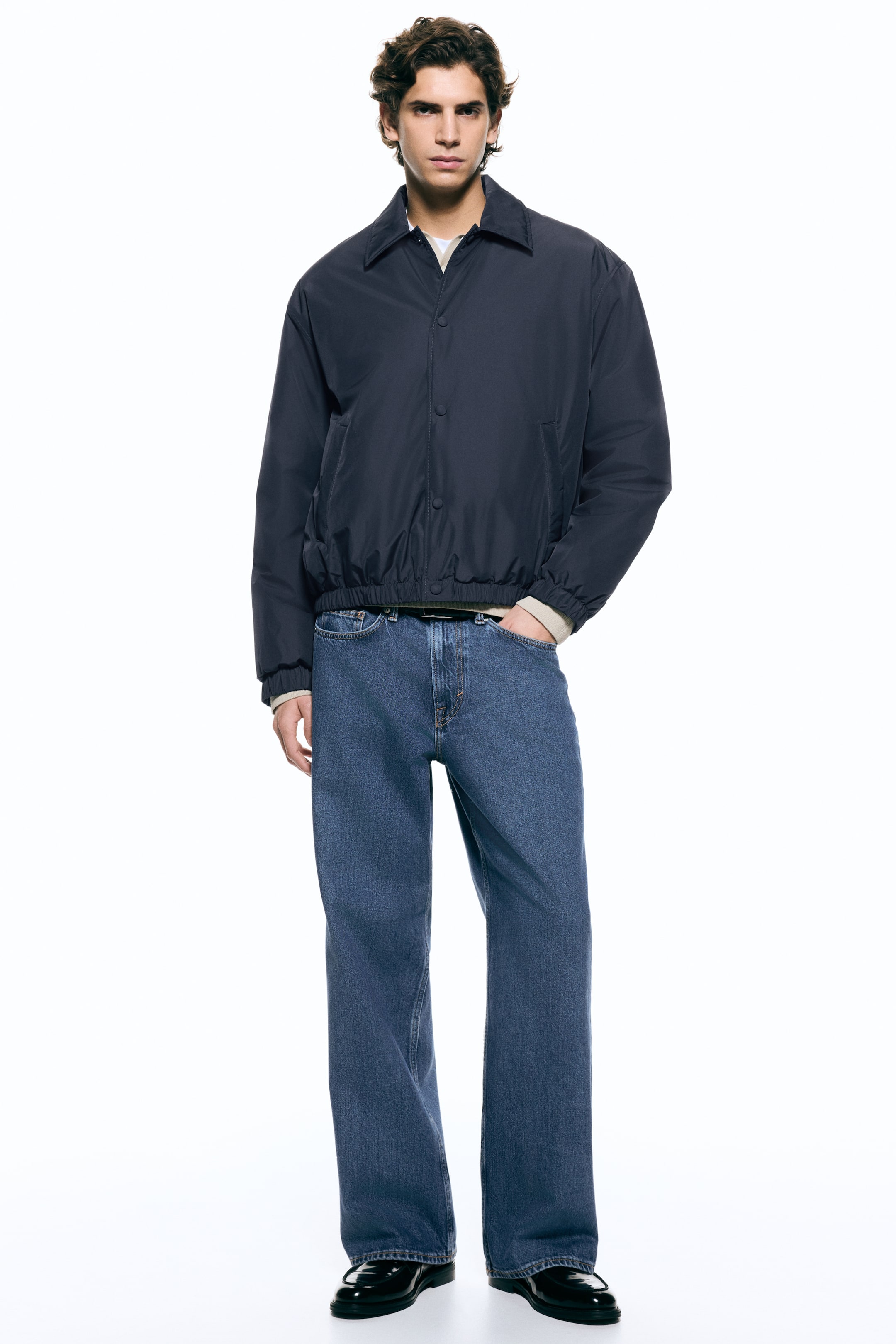 Мужские куртки H&M Lightly Padded Jacket — фото 4
