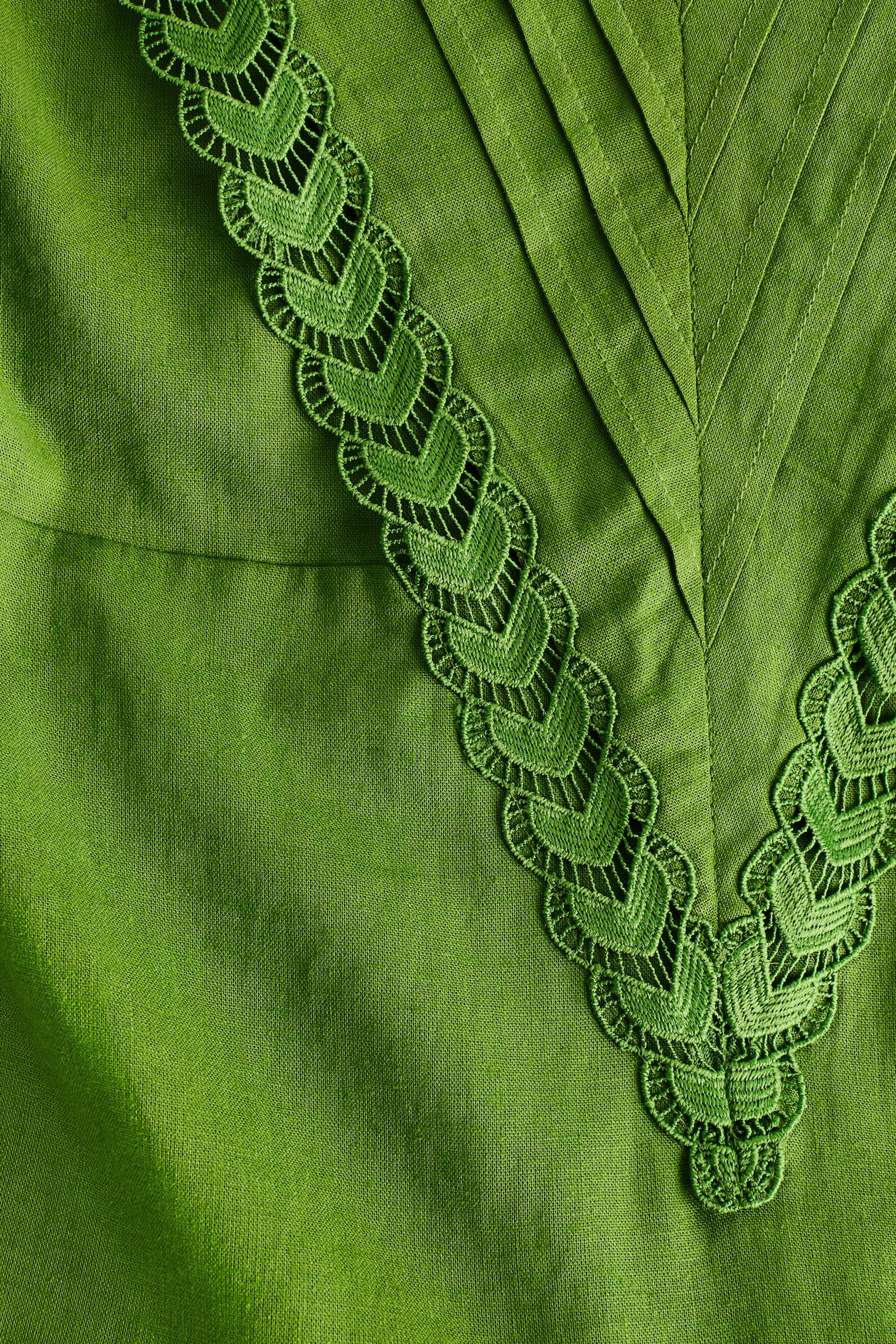 Linen-Blend Dress - image 2