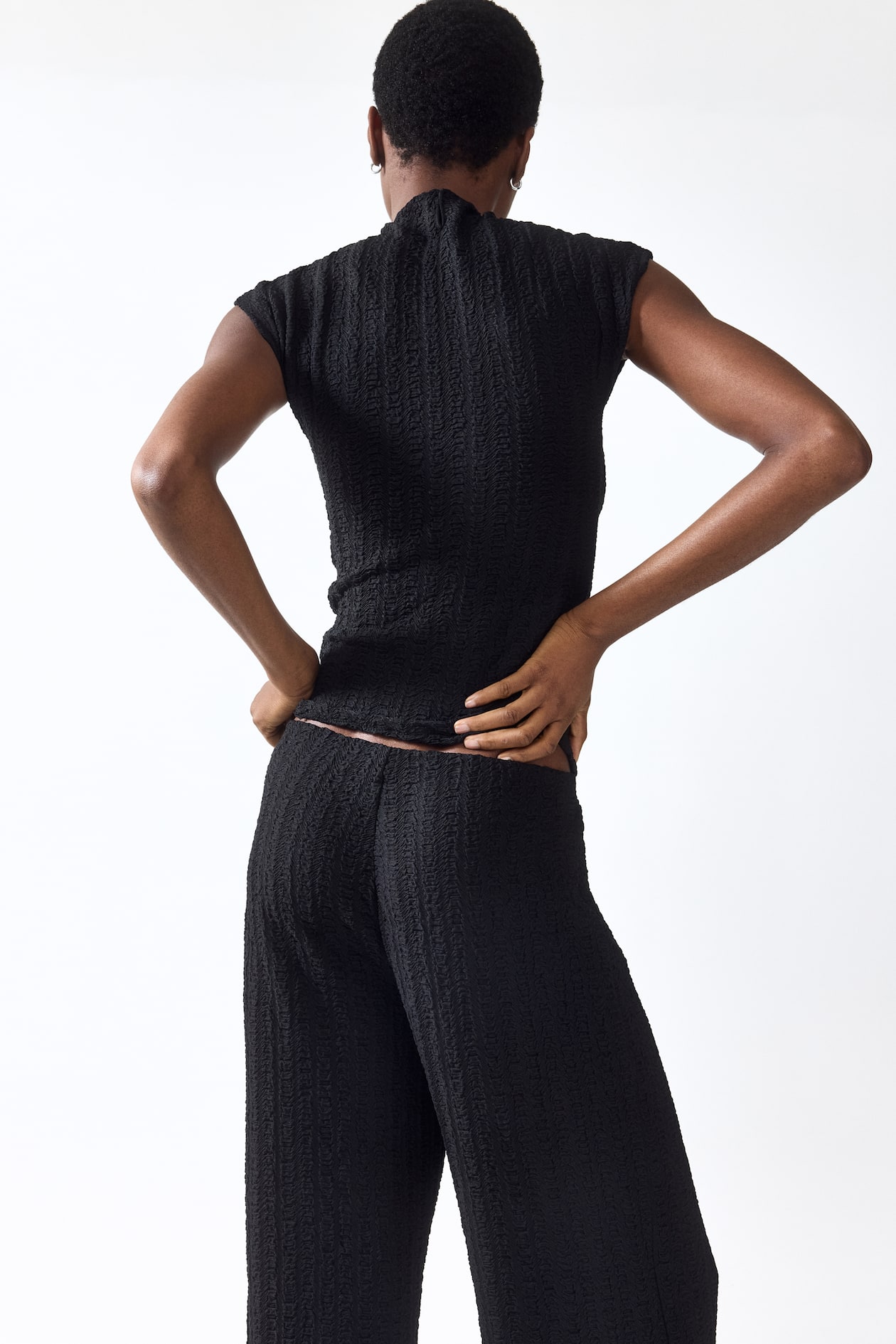 Textured Jersey Pants - image 4