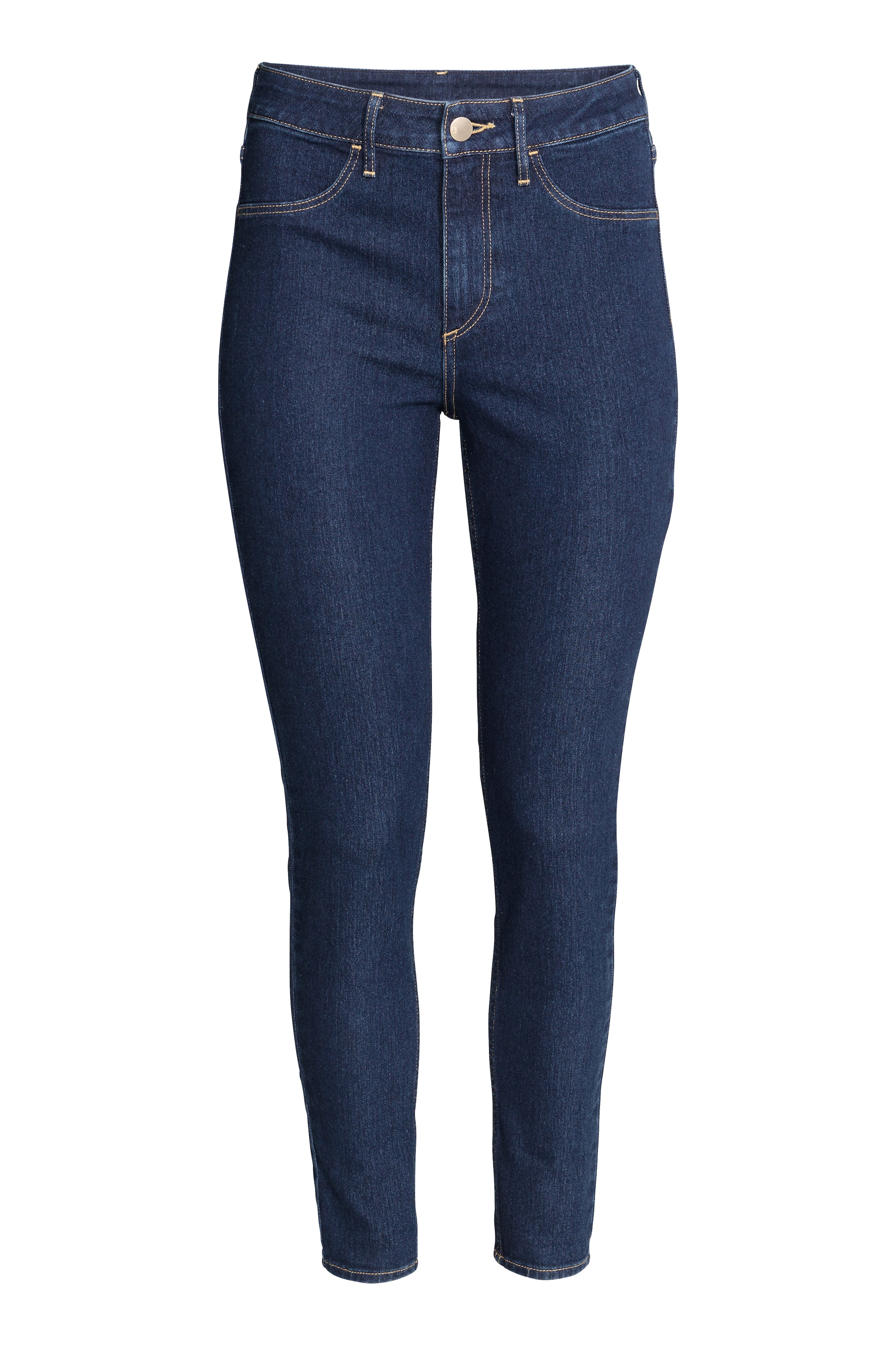 Agrandir l'image: Skinny High Ankle Jeans - Bleu denim foncé - FEMME | H&M FR 1