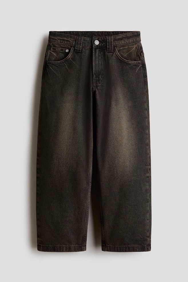 Baggy Fit Jeans - Washed brown/Black/Light denim blue/Denim blue/Light denim blue/Washed black/Washed black/Light denim blue/Light denim gray/Gray/Light denim blue/Dark denim blue/Dark denim blue - 1