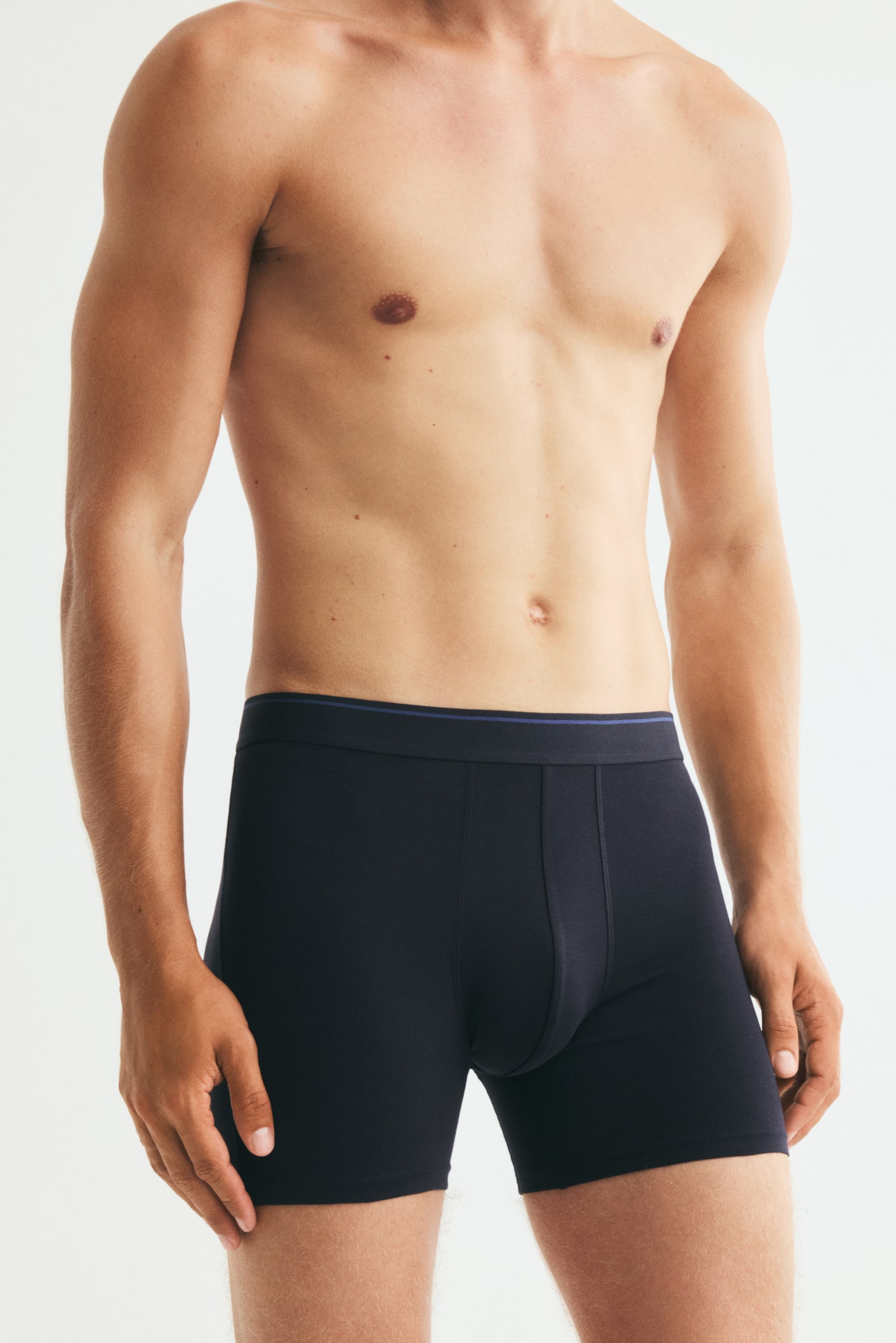 Набір із 3 пар боксерів середньої довжини з Lycra® - 1