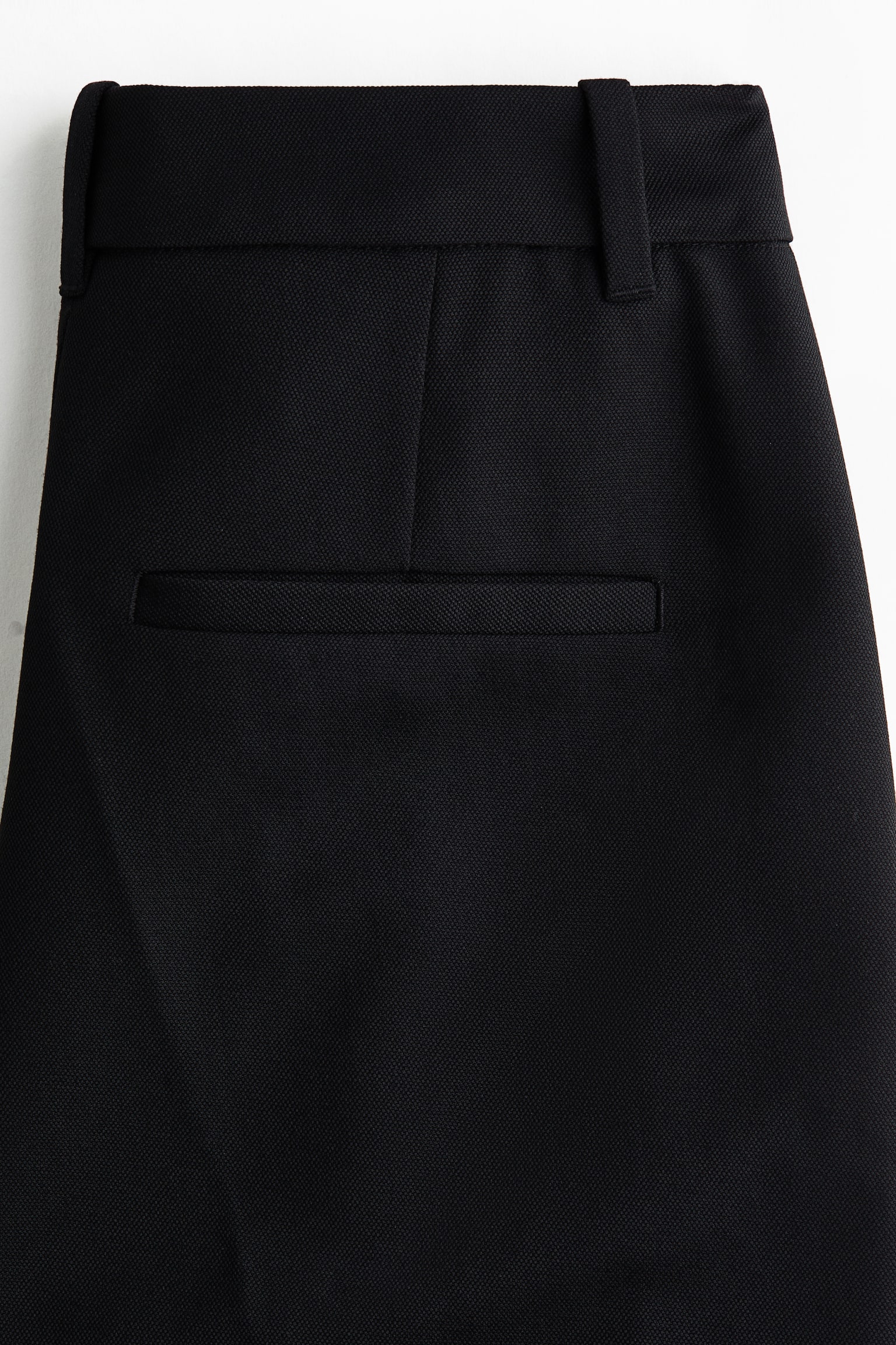 Женские брюки H&M Wool-Blend Dress Pants, цвет: Чёрный — фото 6
