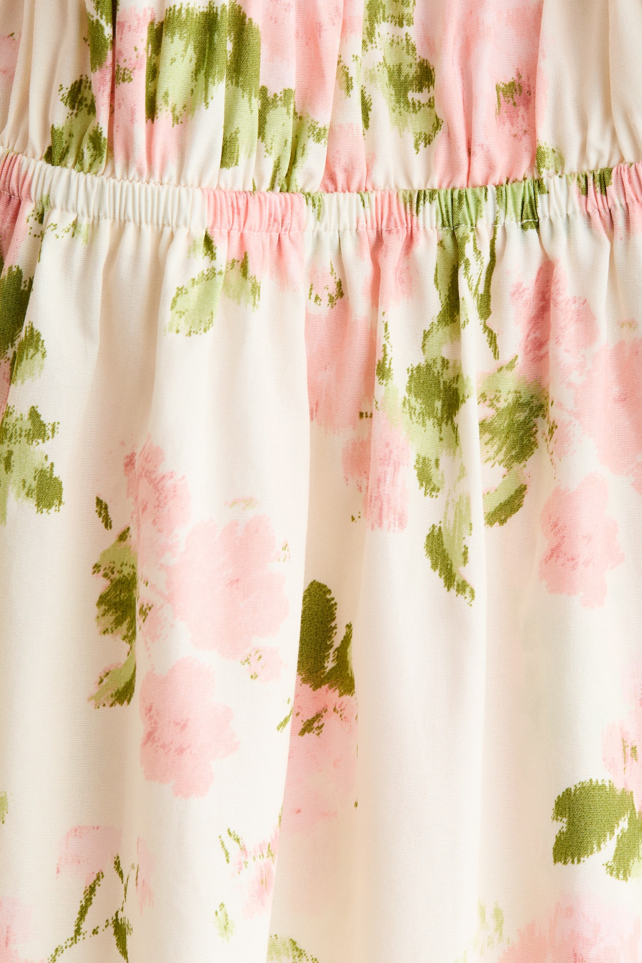 Puff-Sleeved Poplin Dress - image 3