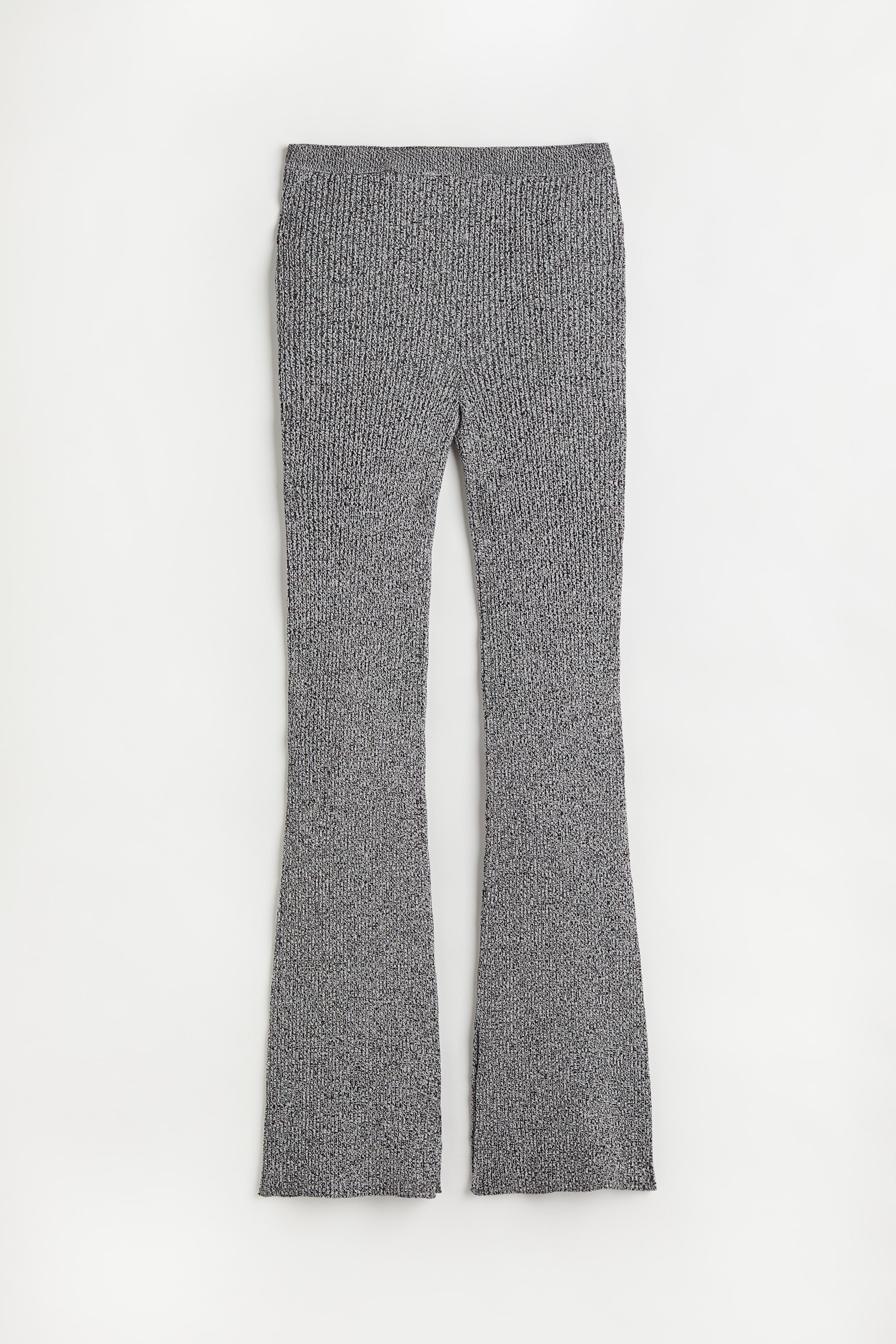 Rib-knit Pants