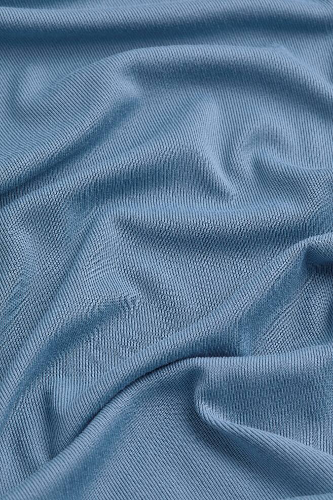 Jersey dressing gown - Blue - 4