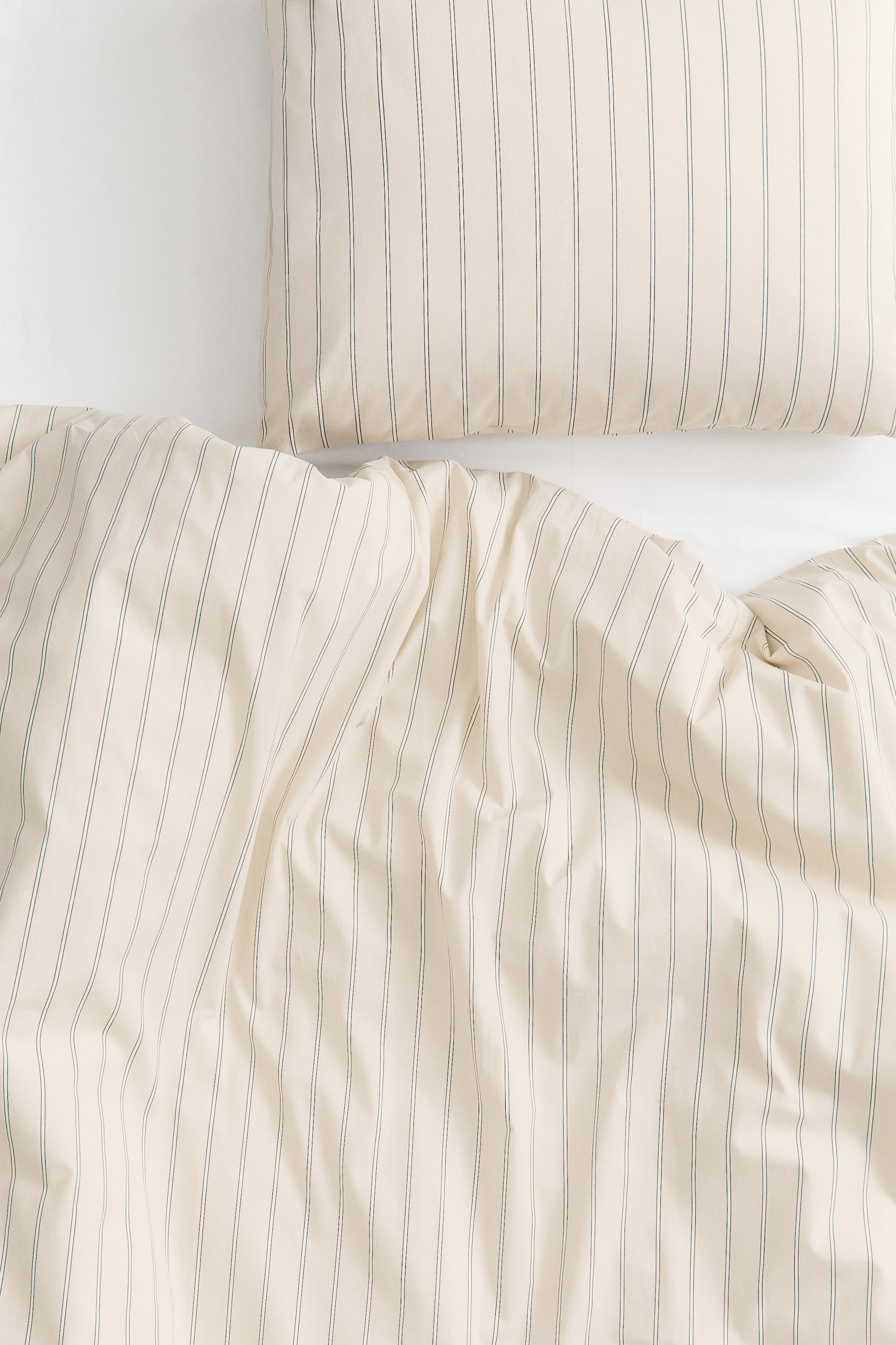 Striped Twin Duvet Cover Set