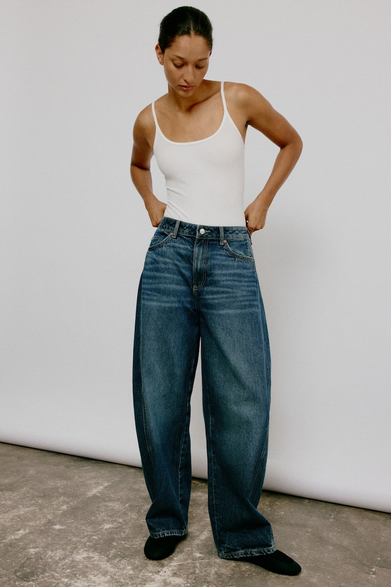 Barrel High Waist Jeans