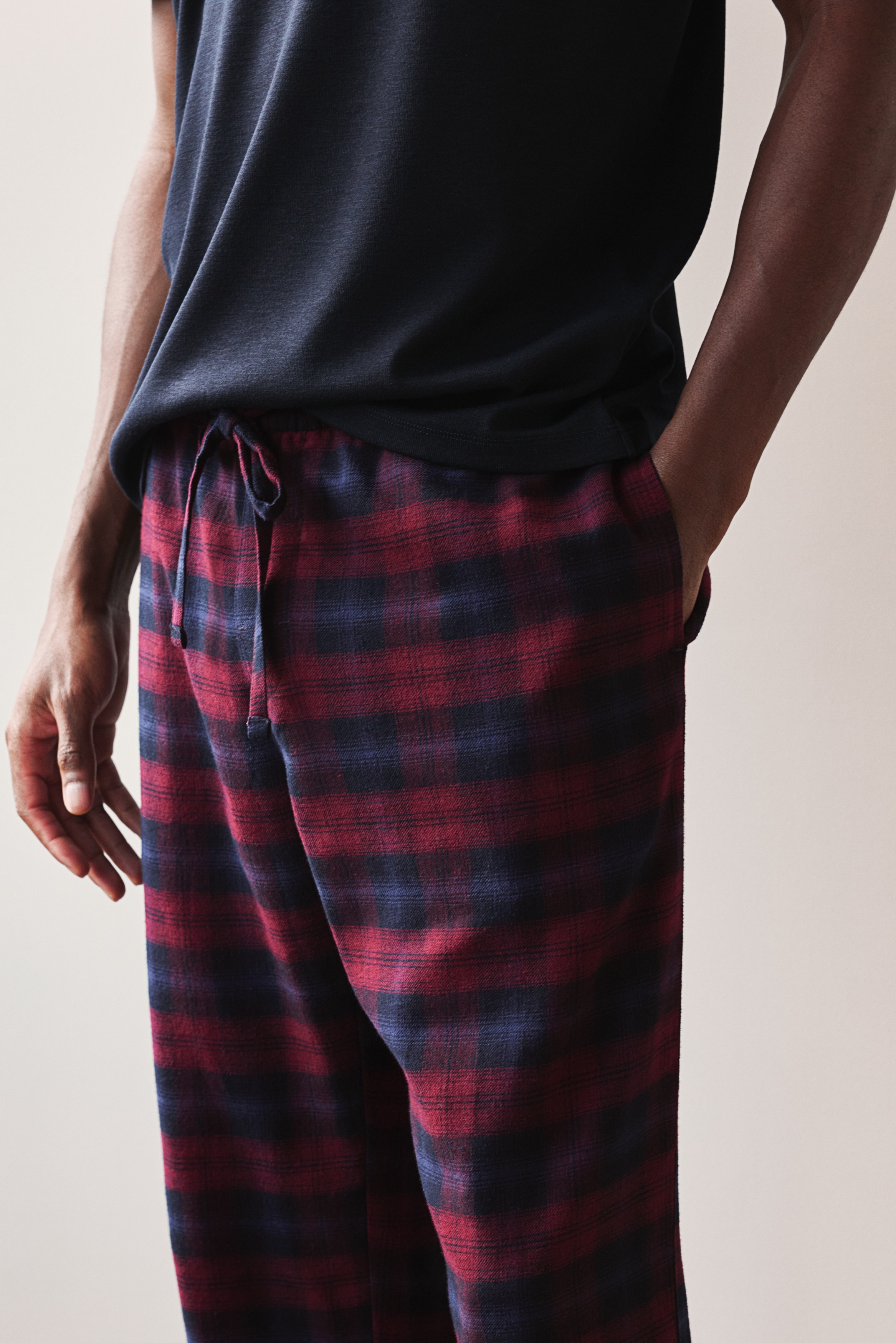 Ubuy Women's Flannel Pants With Pockets Women's 3-Pack Cotton