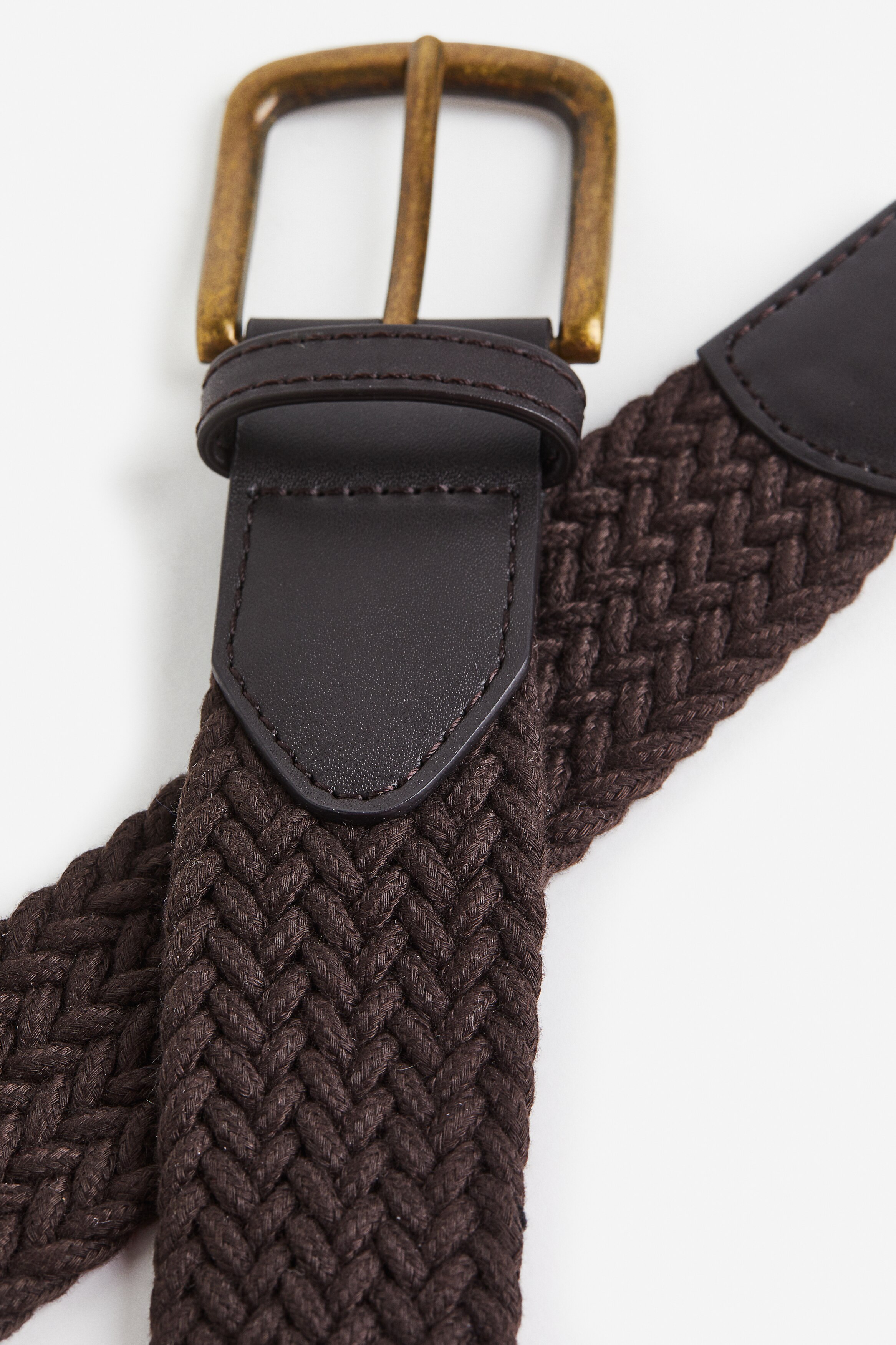 Braided belt - Black - Men | H&M IN display picture 3