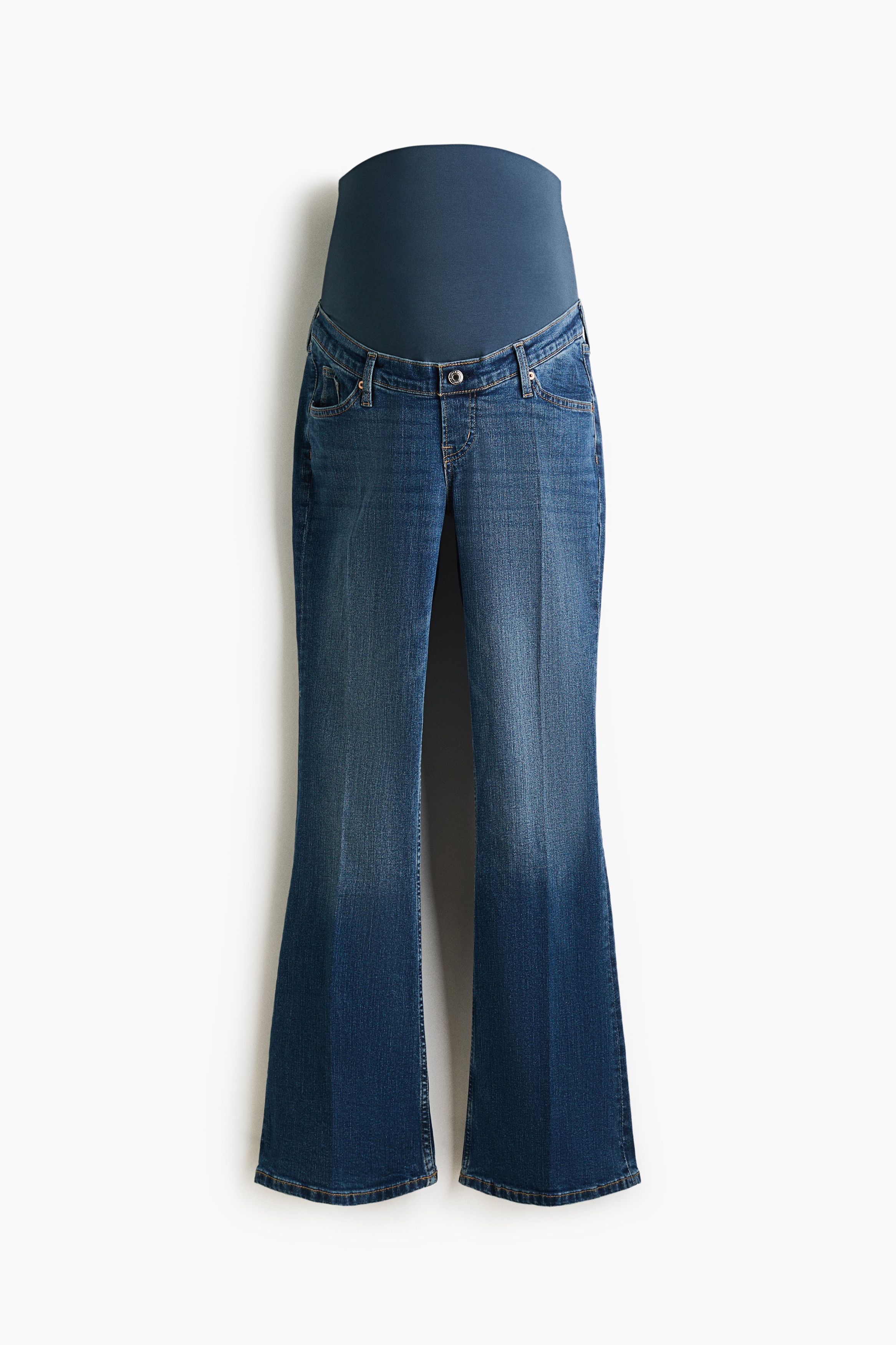 MAMA Flared Jeans - Denim blue/Dark denim blue/Black/Denim blue/Dark denim blue